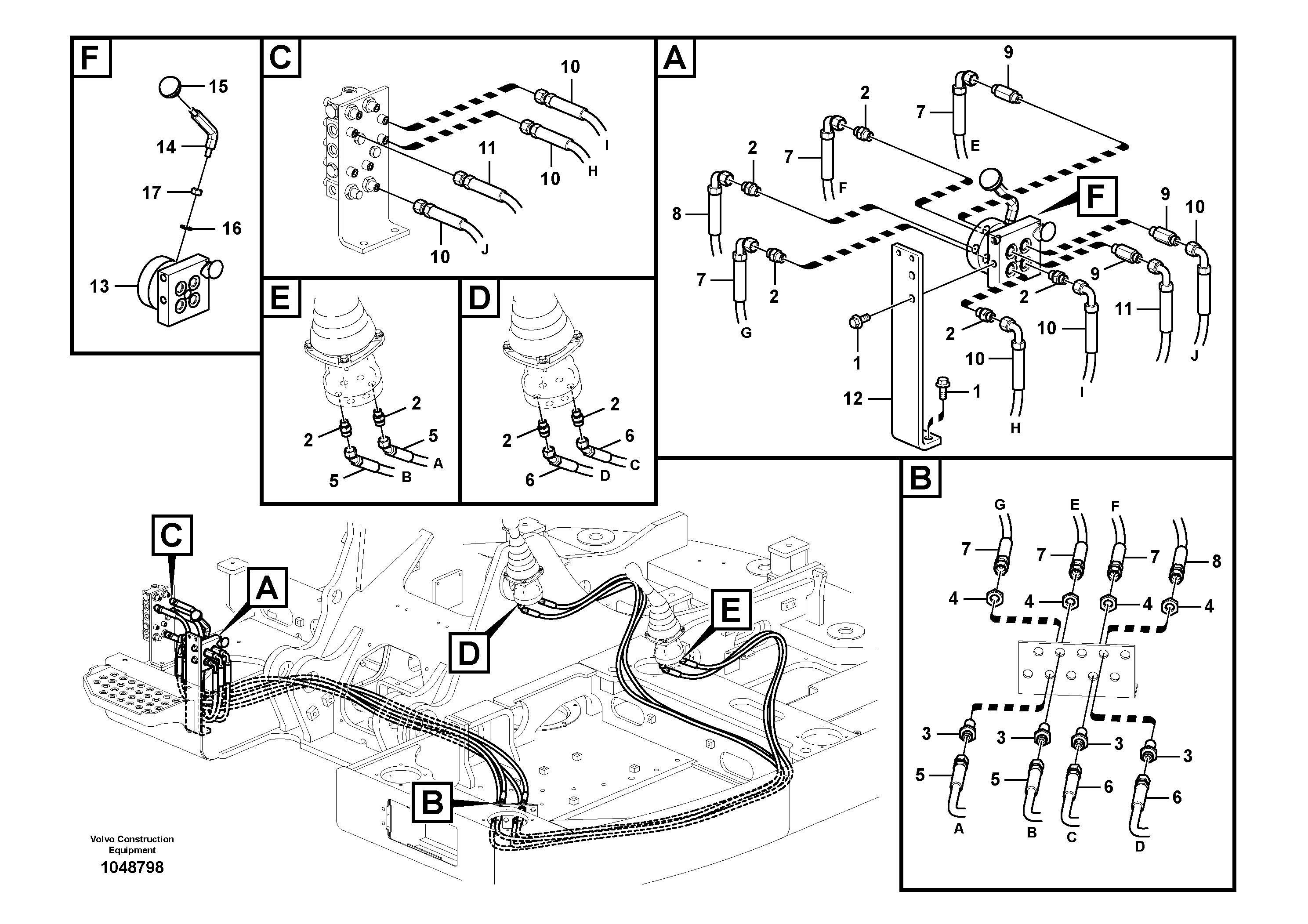 Bracket VOE14558305 VOLVO