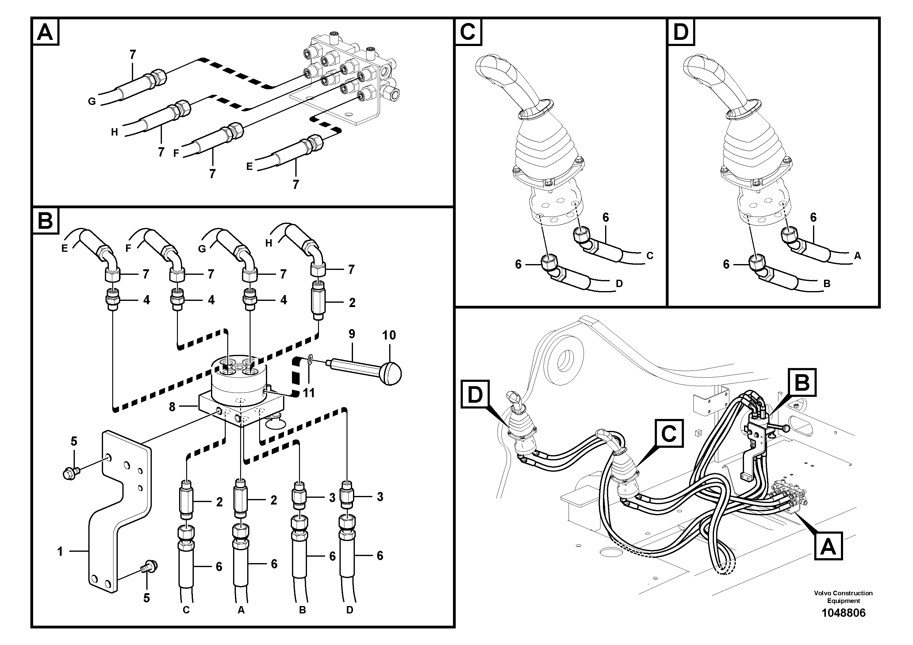 Seat frame VOE14552969 VOLVO