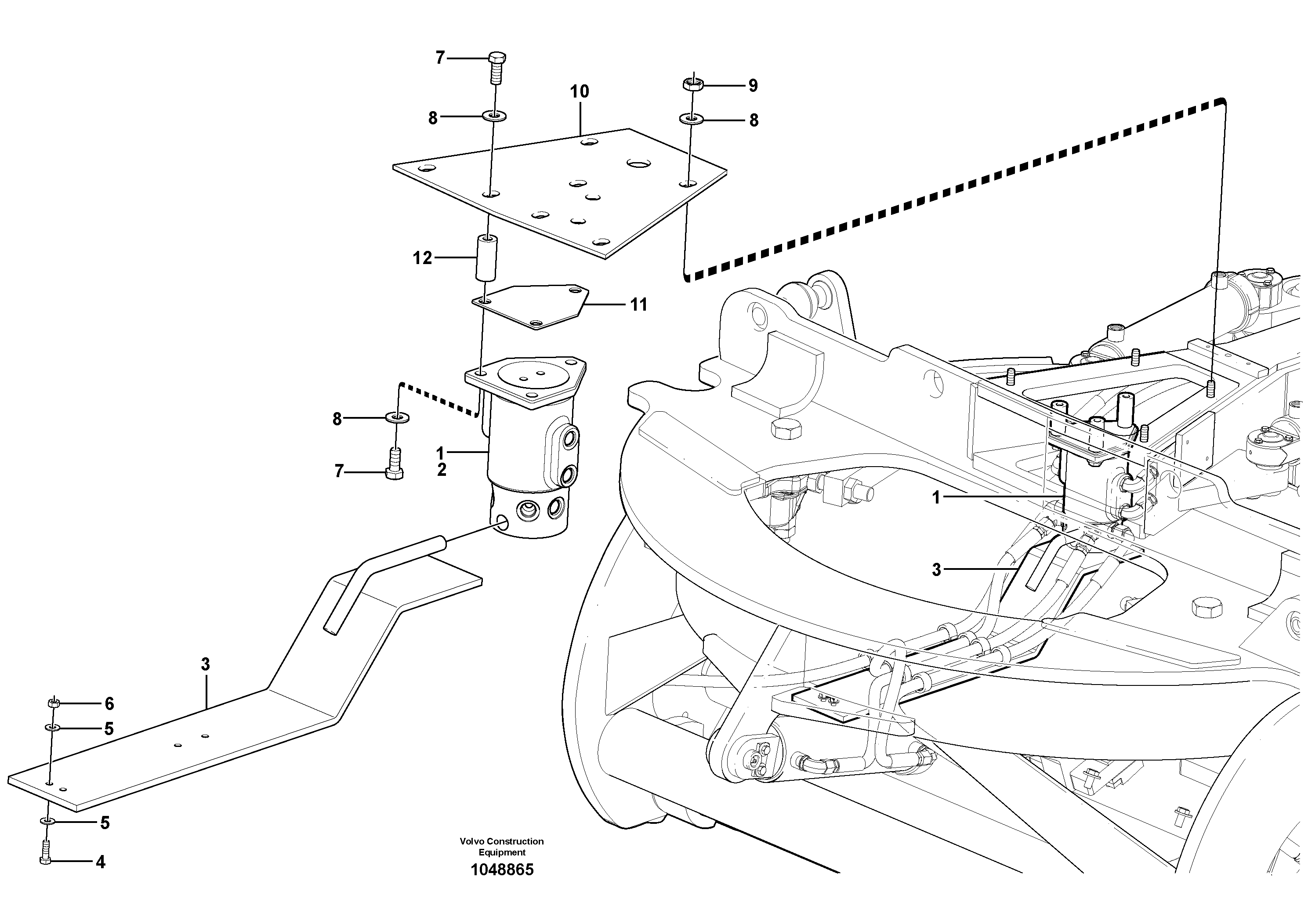 Digging Arm VOE12744673 VOLVO