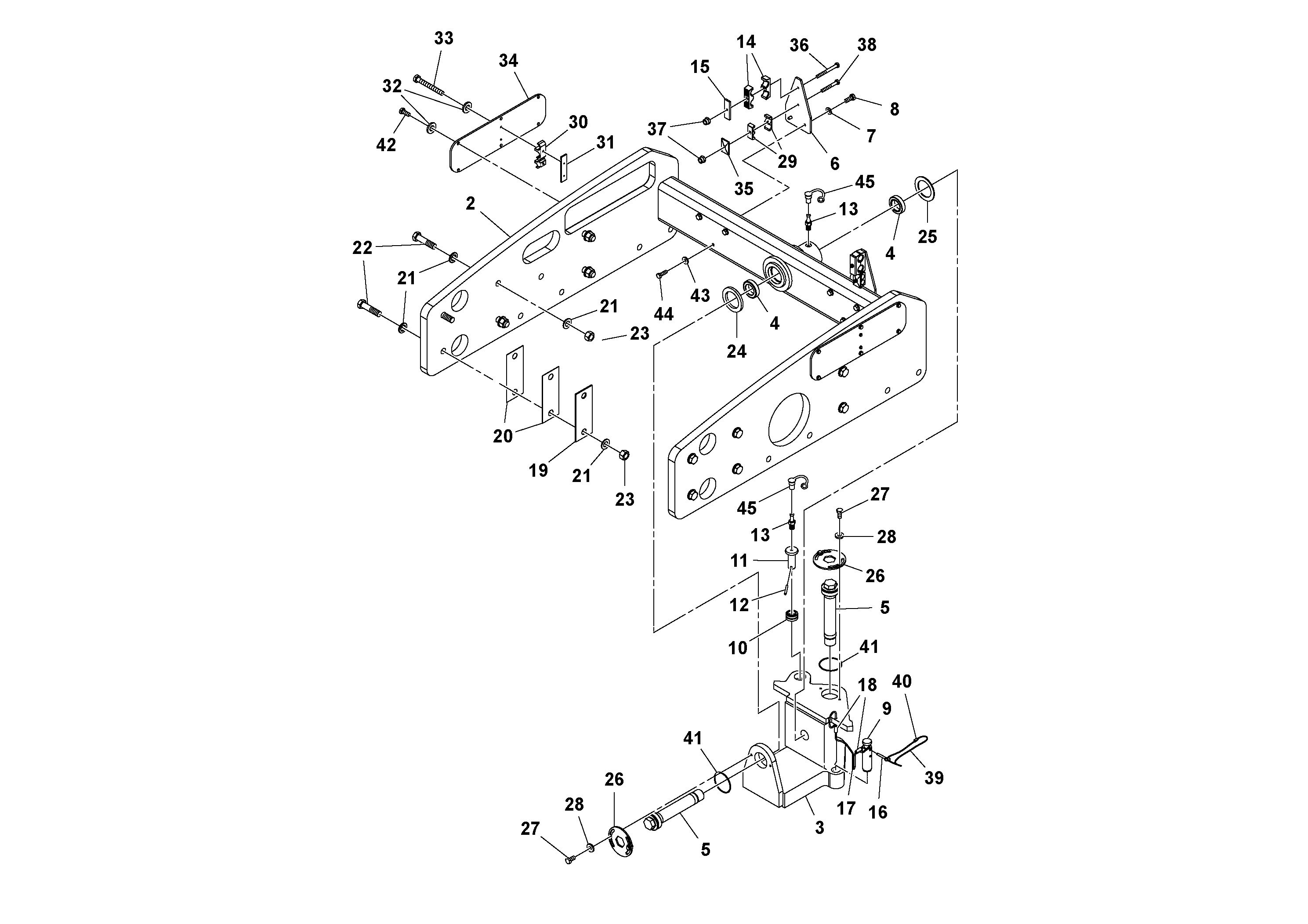 Peg, smooth RM13291307 VOLVO