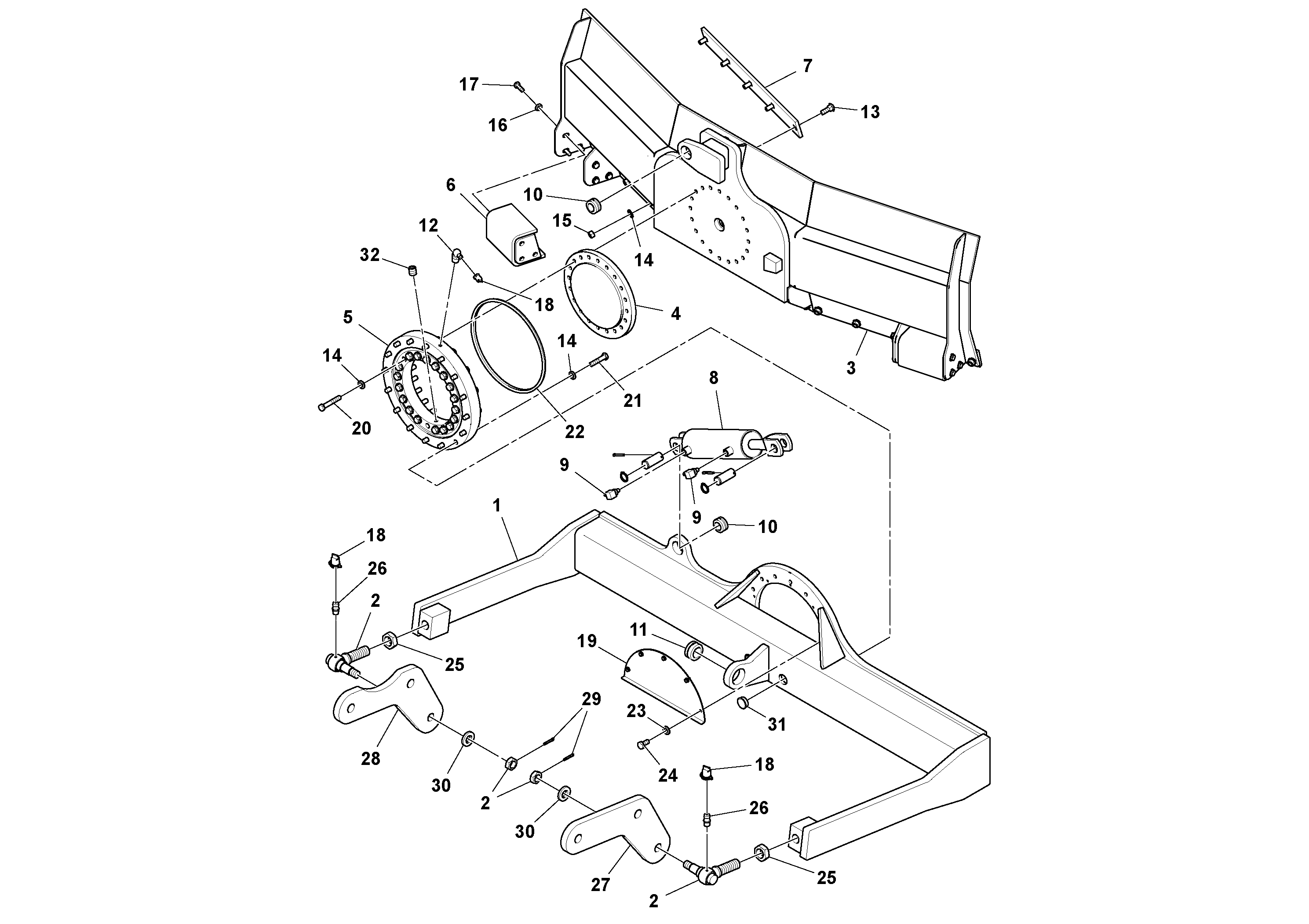 Ring Gear RM13412903 VOLVO