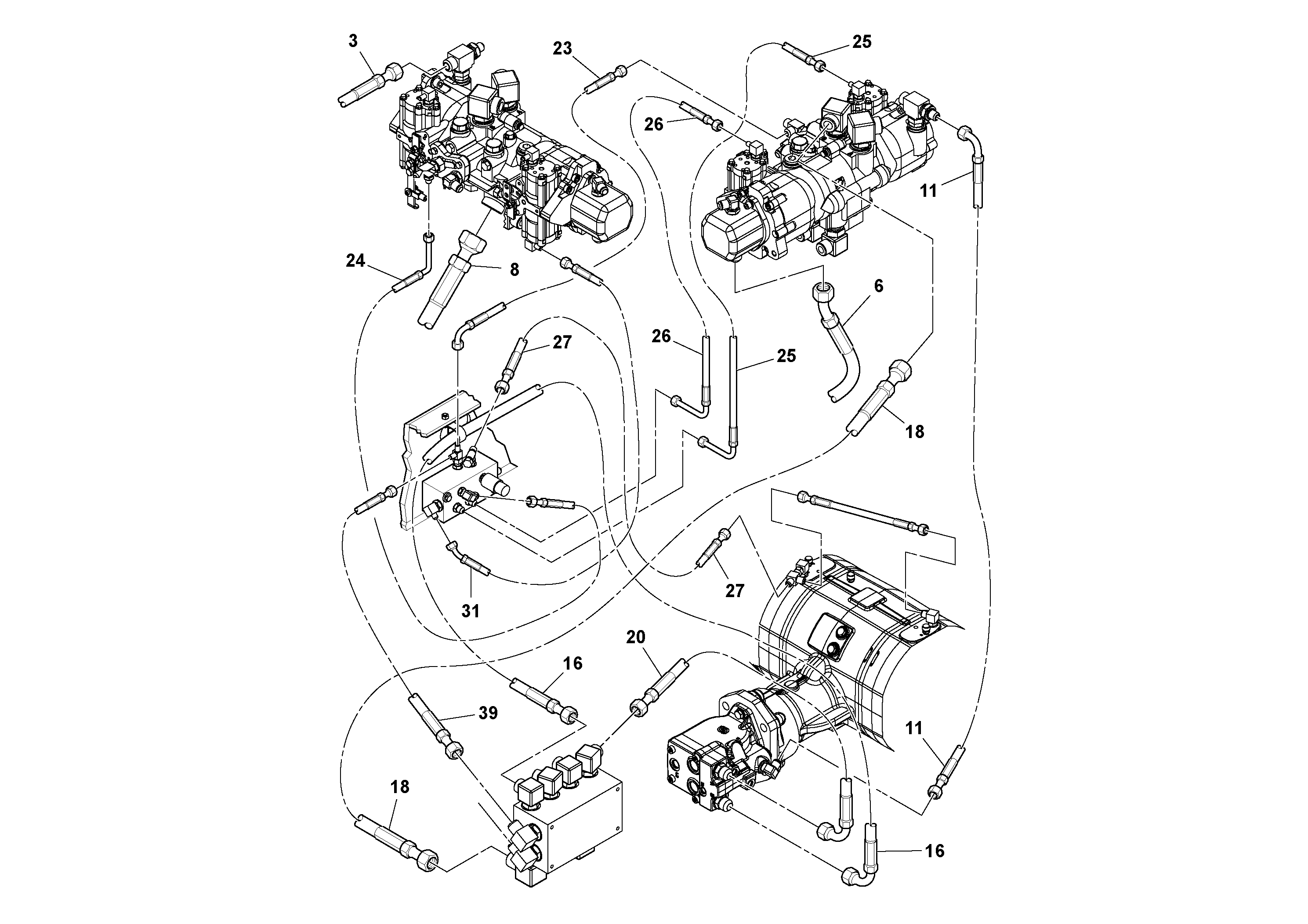 Timing gear casing RM43936509 VOLVO