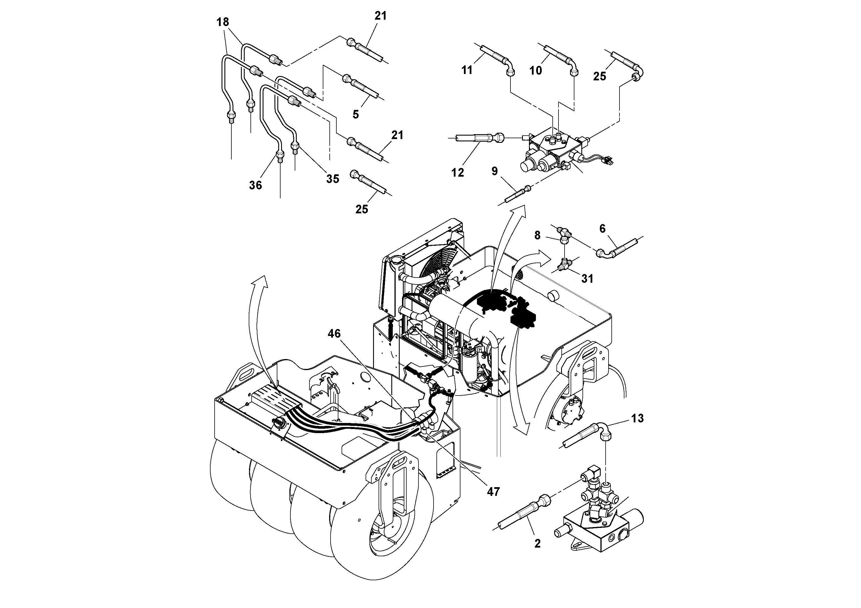 Fuel miser valve RM13277231 VOLVO