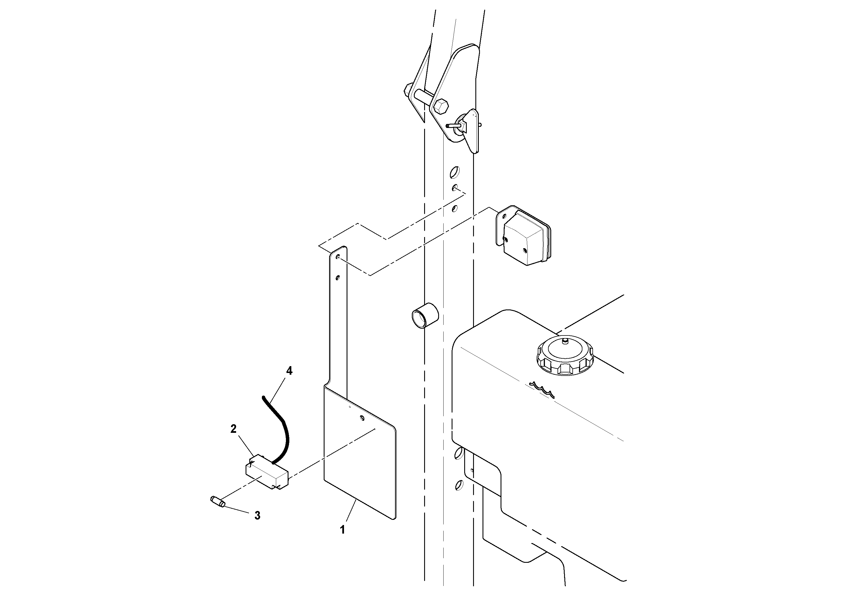 Seat frame RM13251780 VOLVO