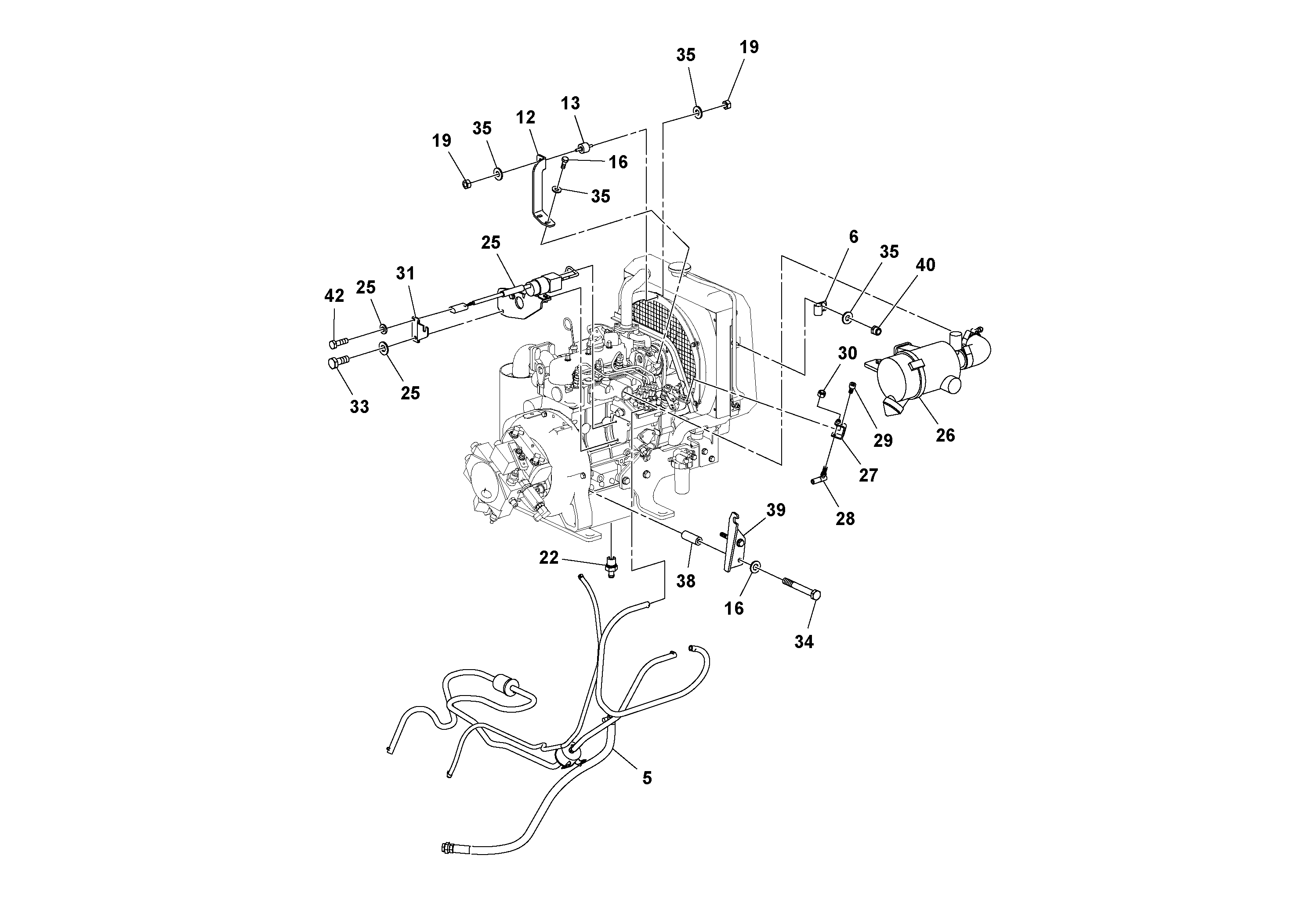 Seat frame RM59213660 VOLVO