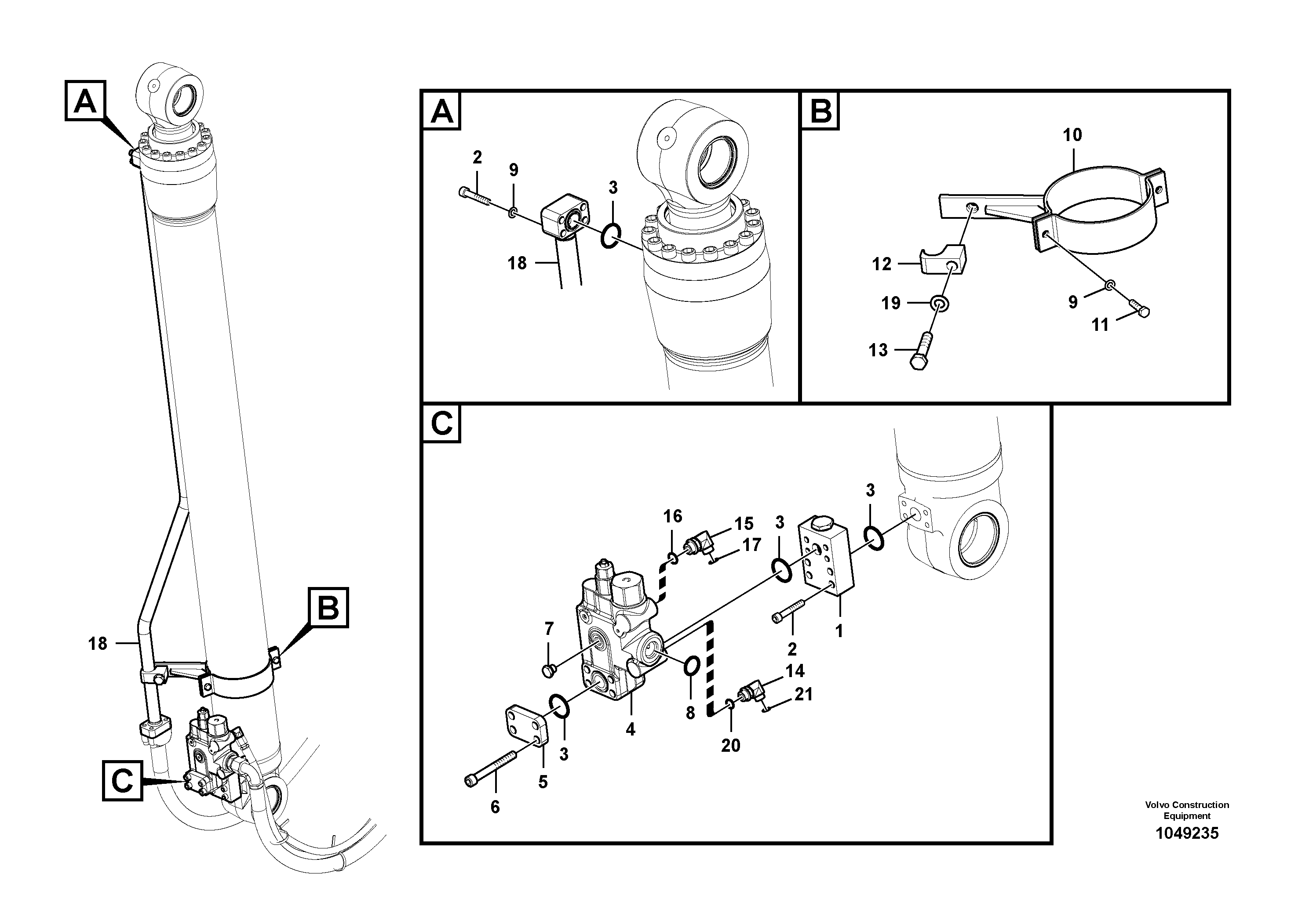 Press. lim. valve VOE14677863 VOLVO