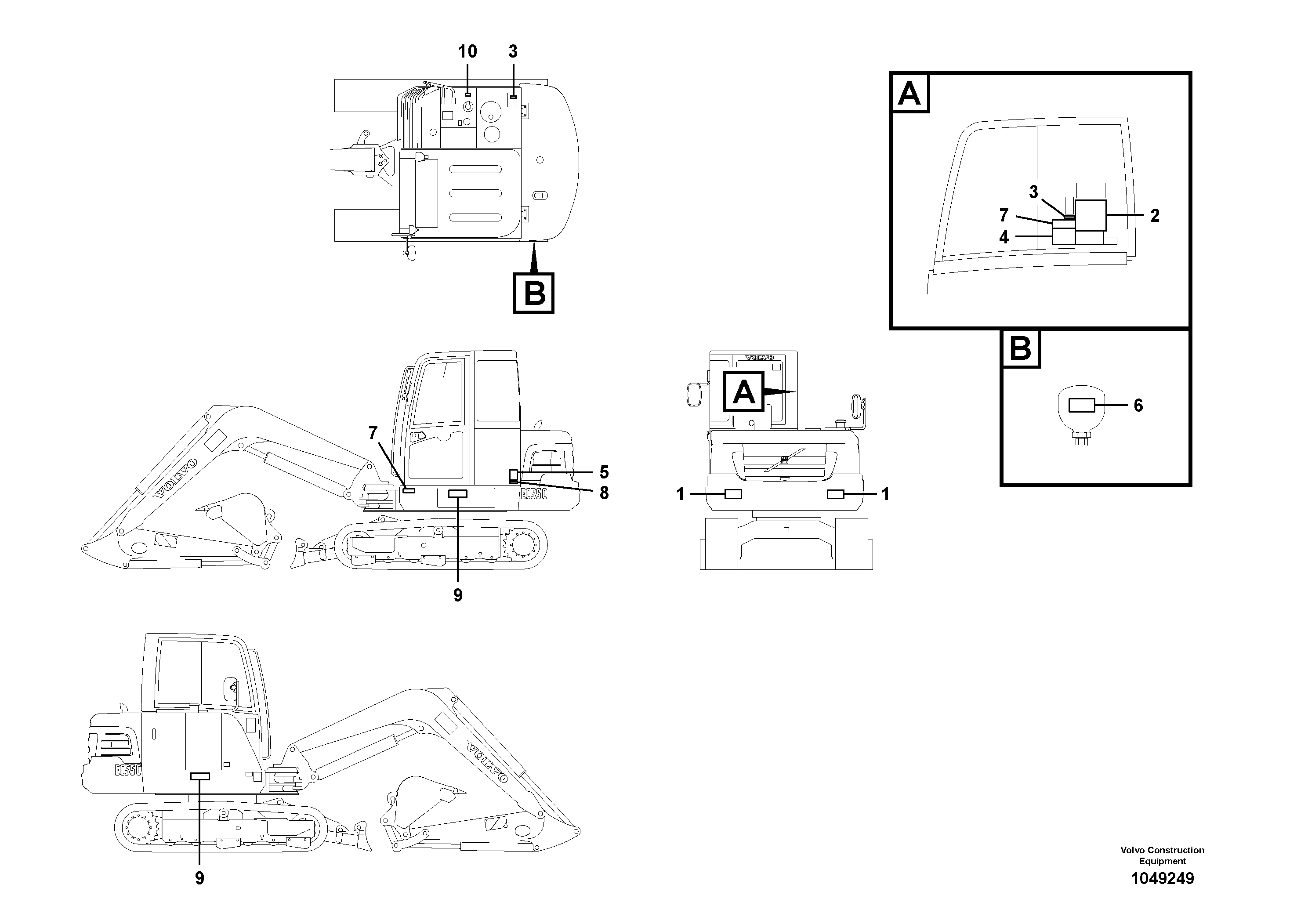 Cylinder Block VOE14616299 VOLVO