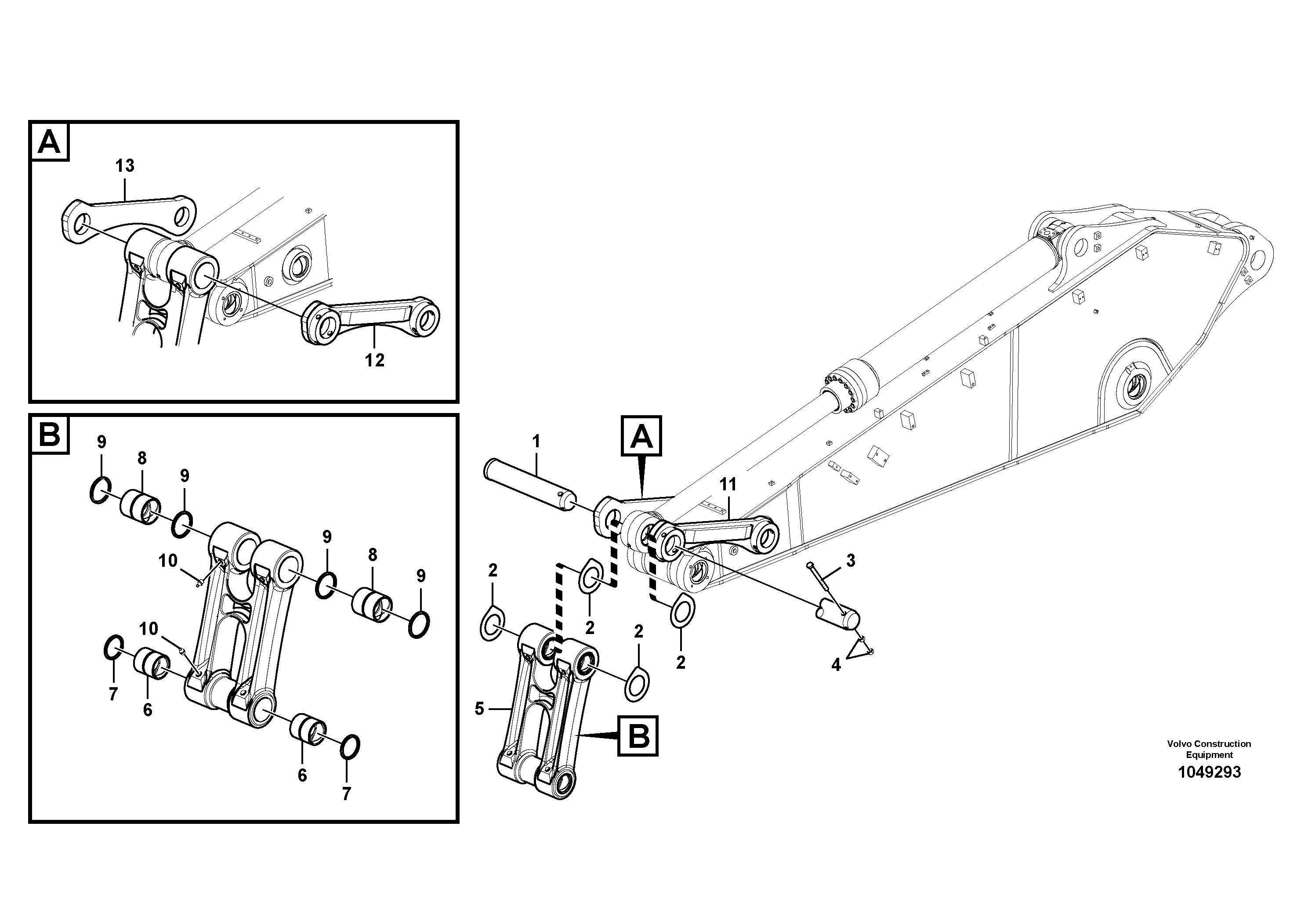 Yoke VOE14597635 VOLVO