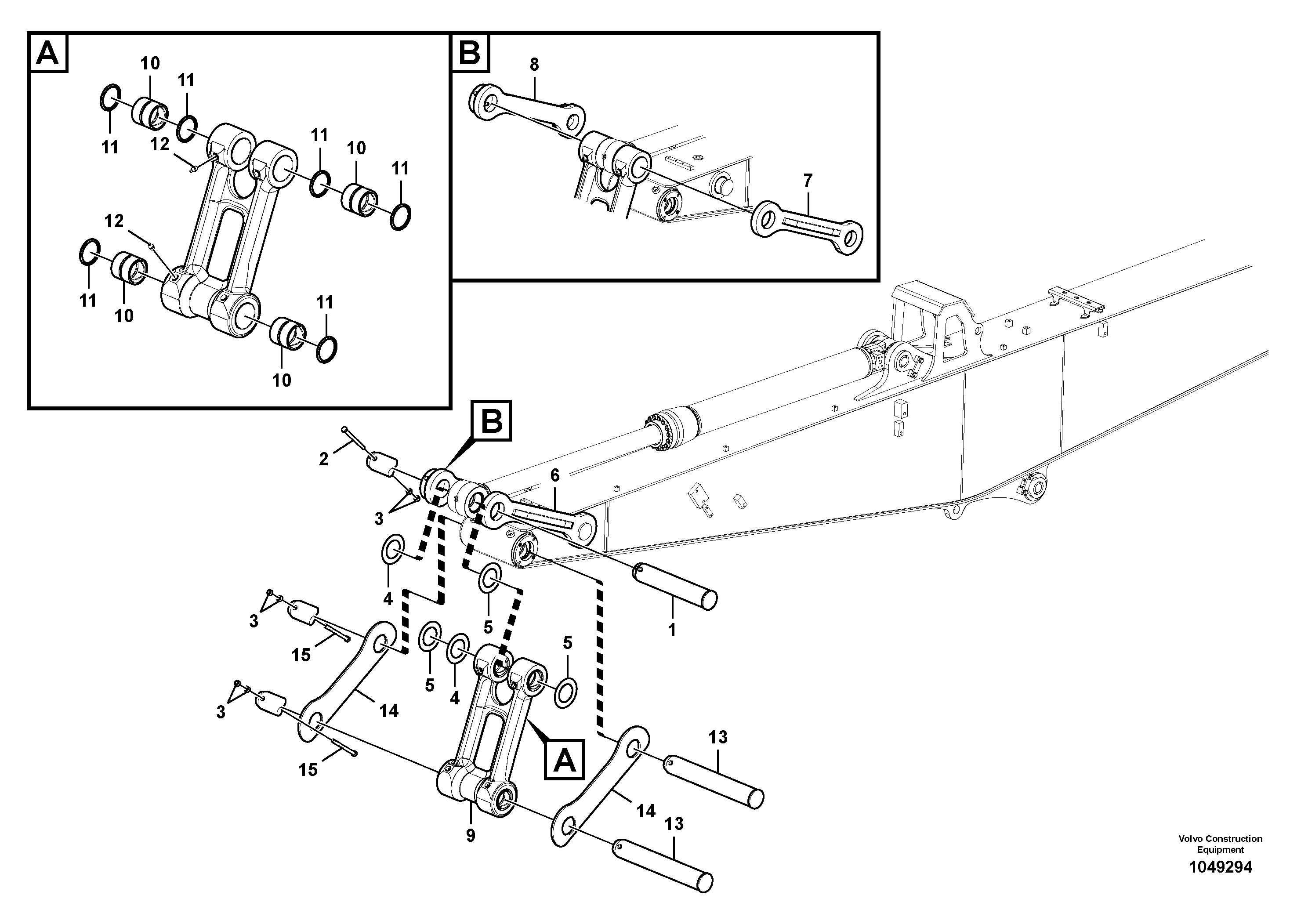Yoke VOE14552298 VOLVO