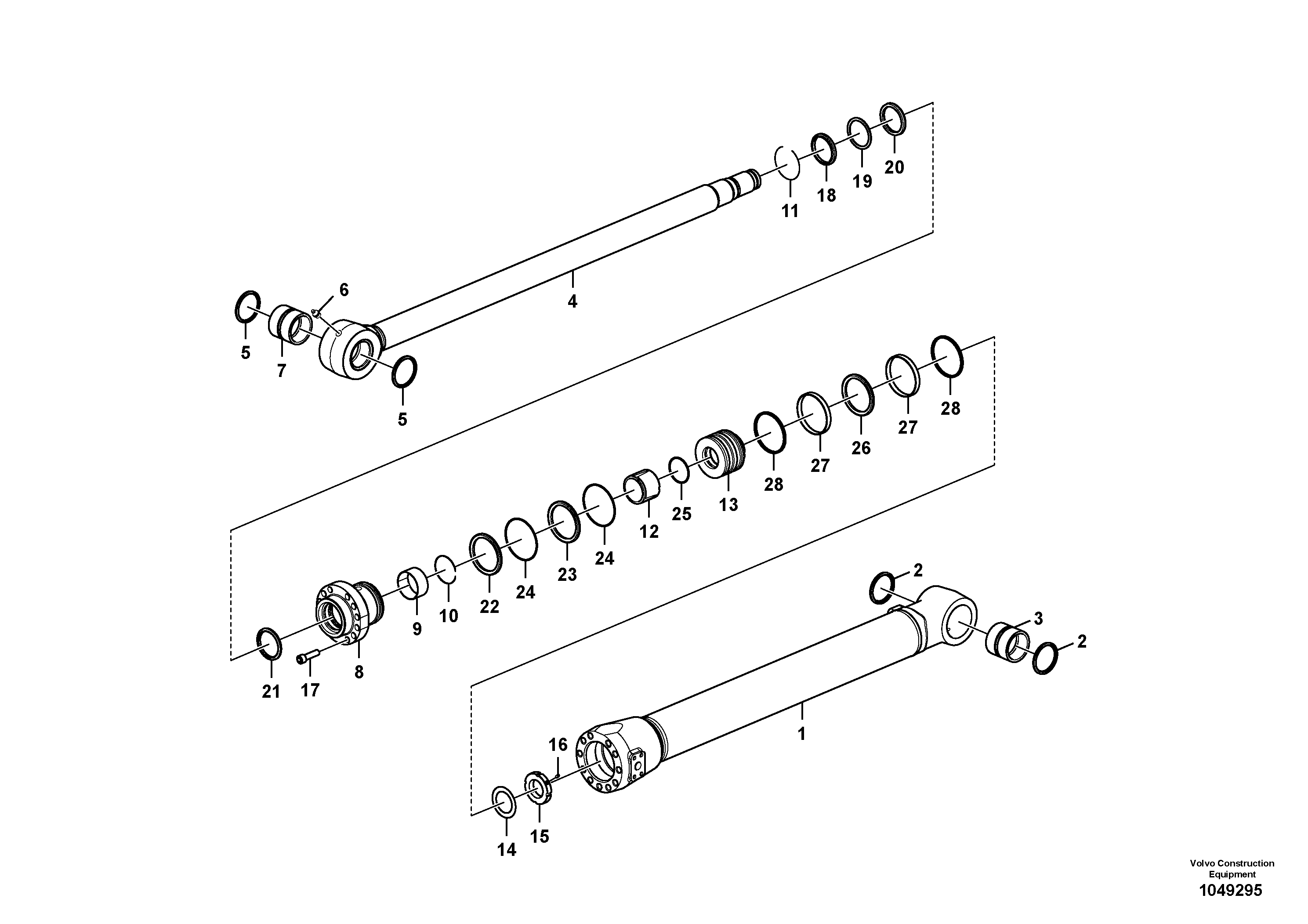 Tube VOE14595091 VOLVO