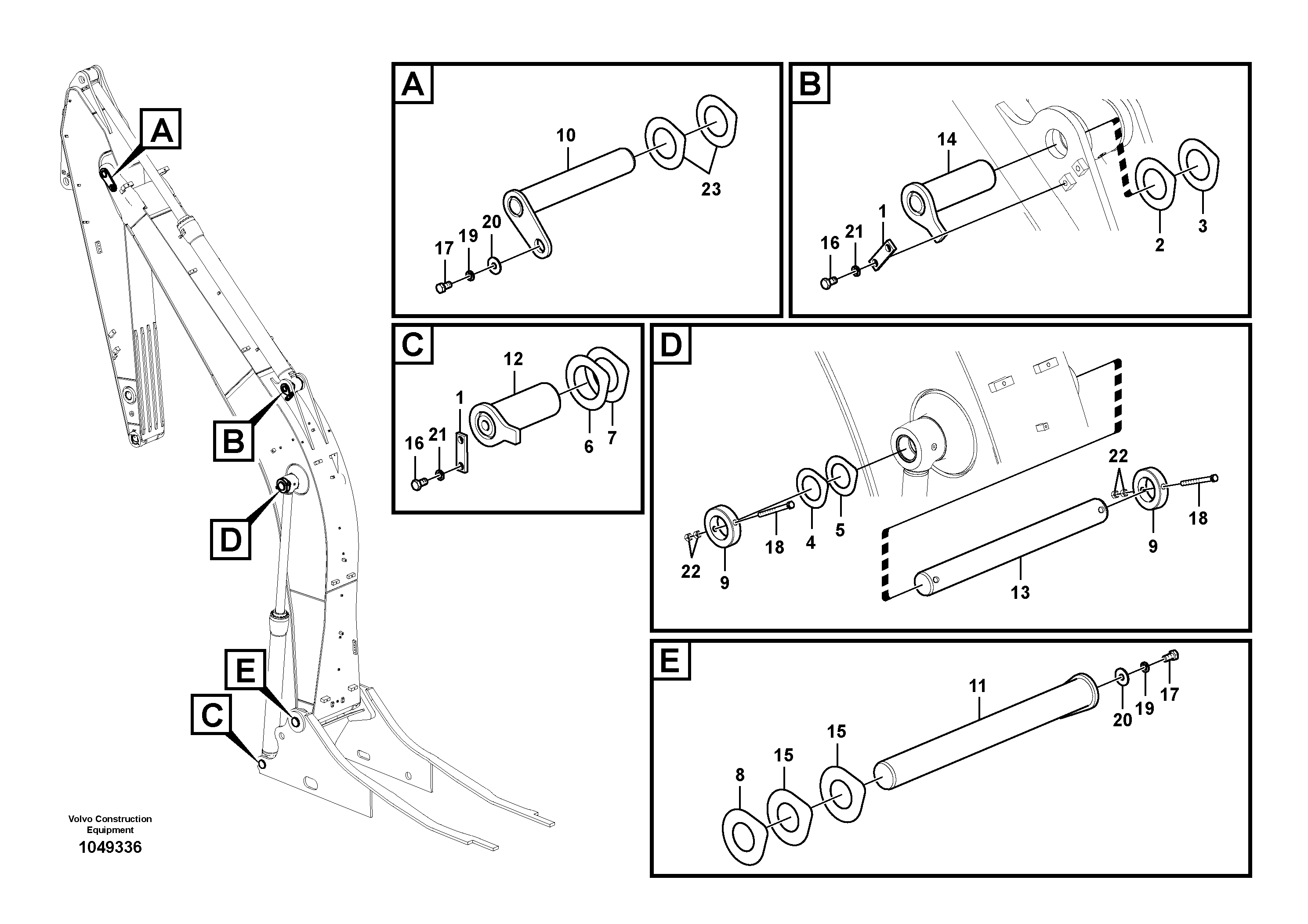 Swg Lk Cylinder VOE14511753 VOLVO