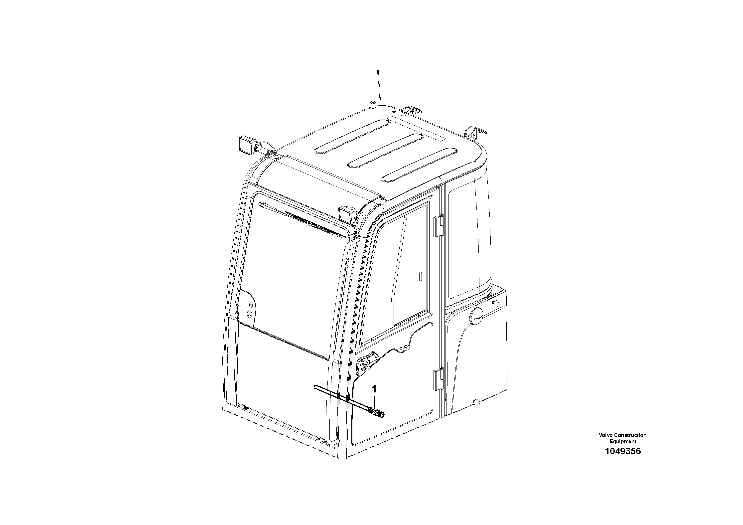 Map Read Lamp VOE15626831 VOLVO