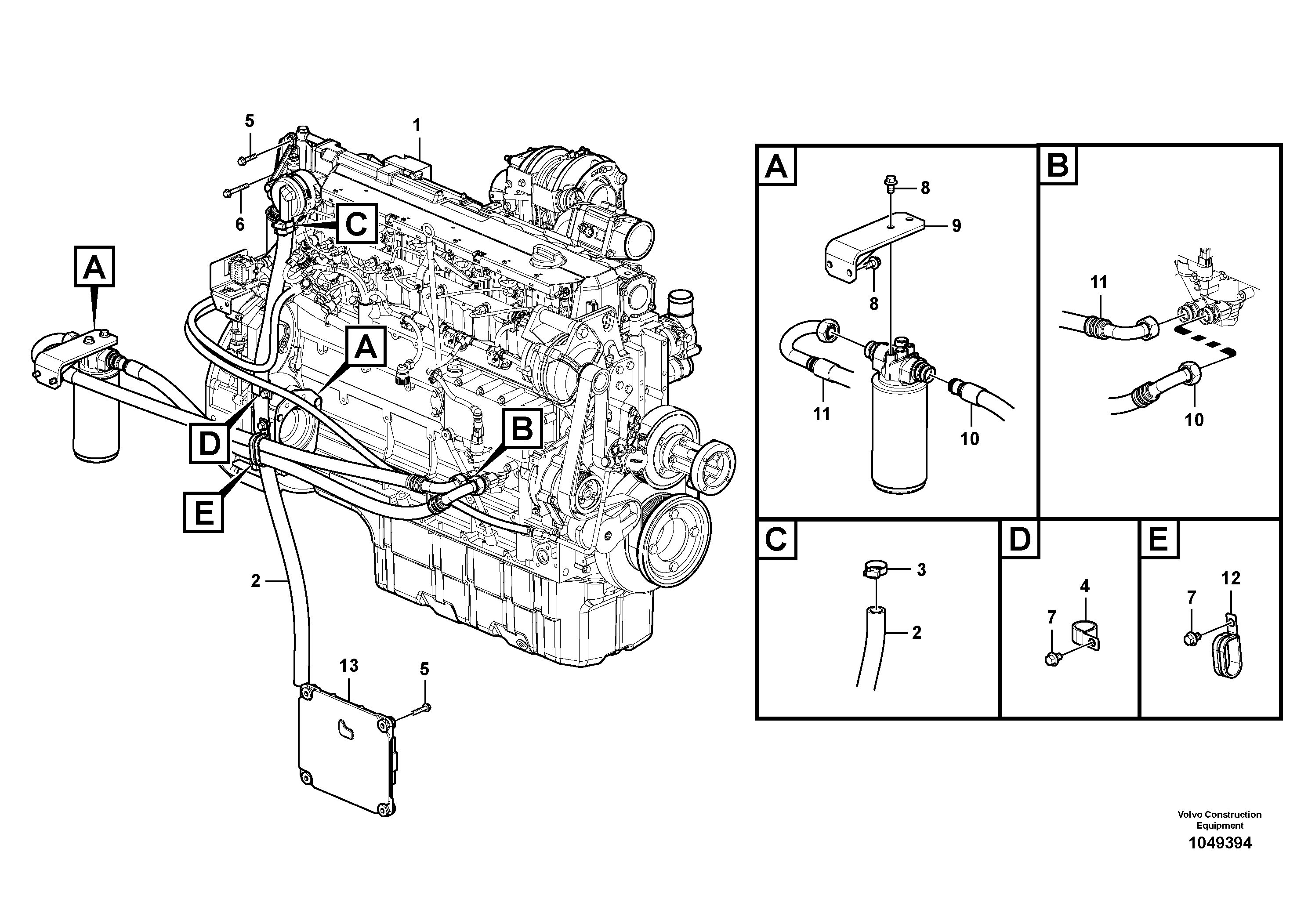 Box VOE14536074 VOLVO