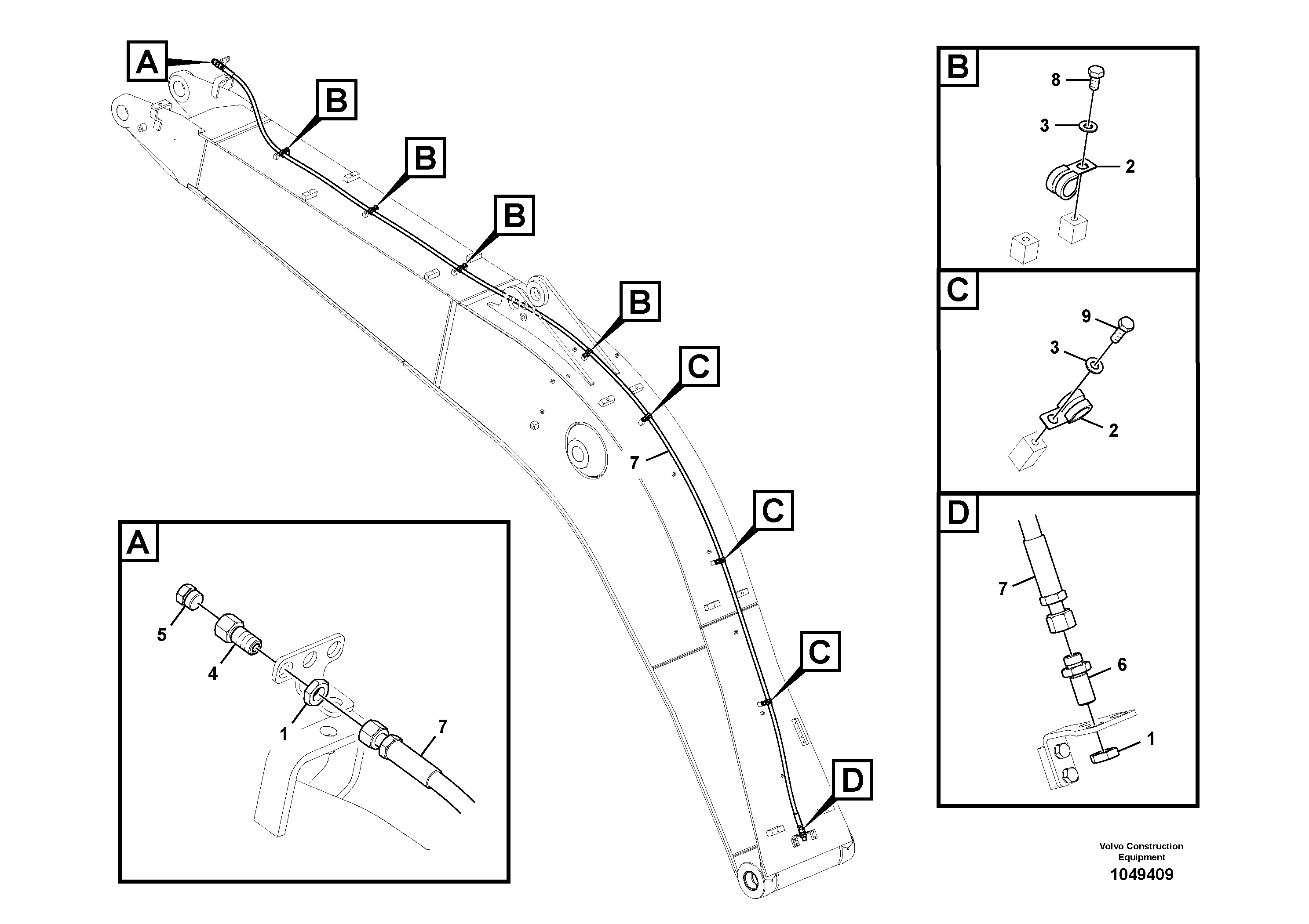 Hose SA9466-04329 VOLVO