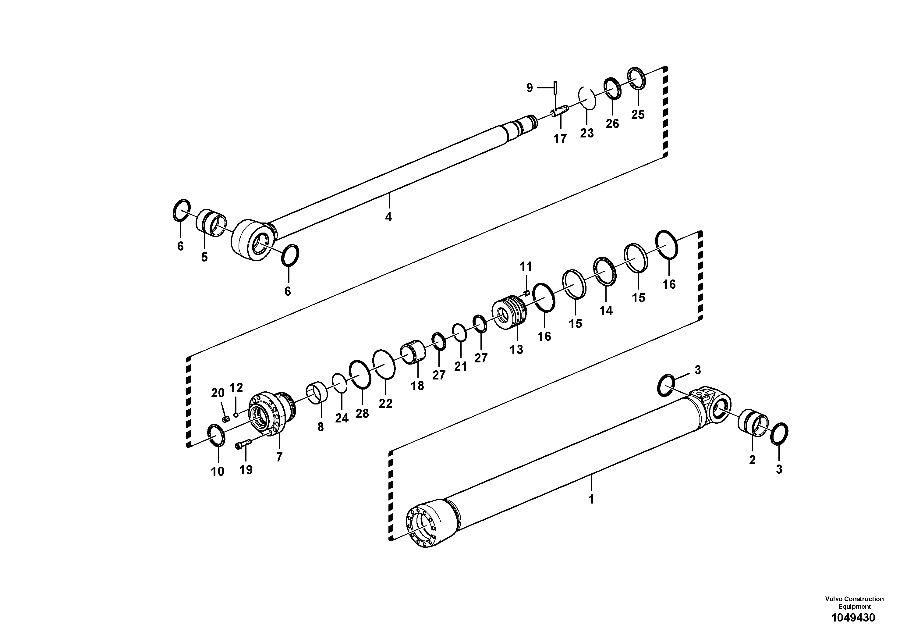 Литая крышка VOE14587748 VOLVO