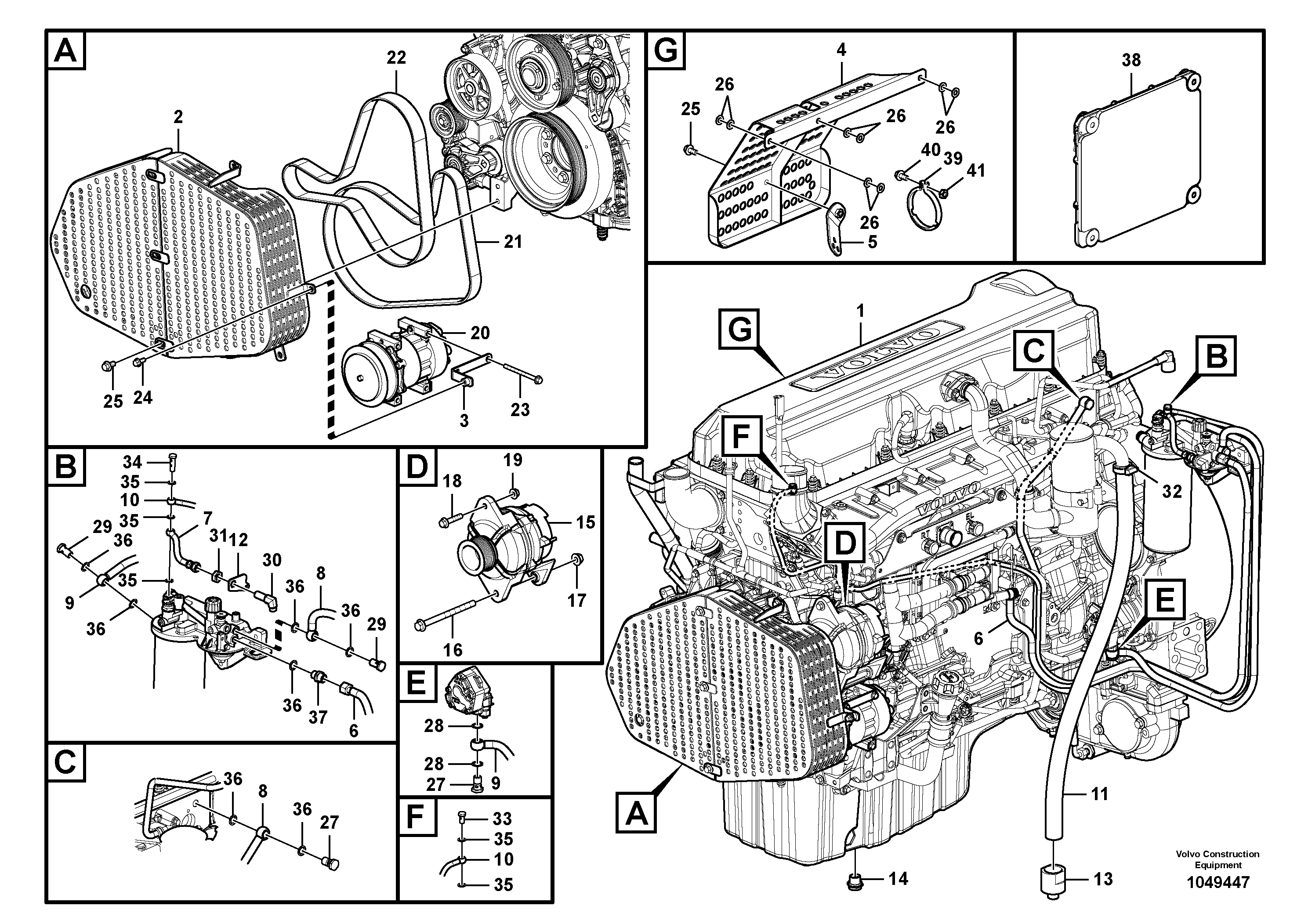 Box VOE8188719 VOLVO