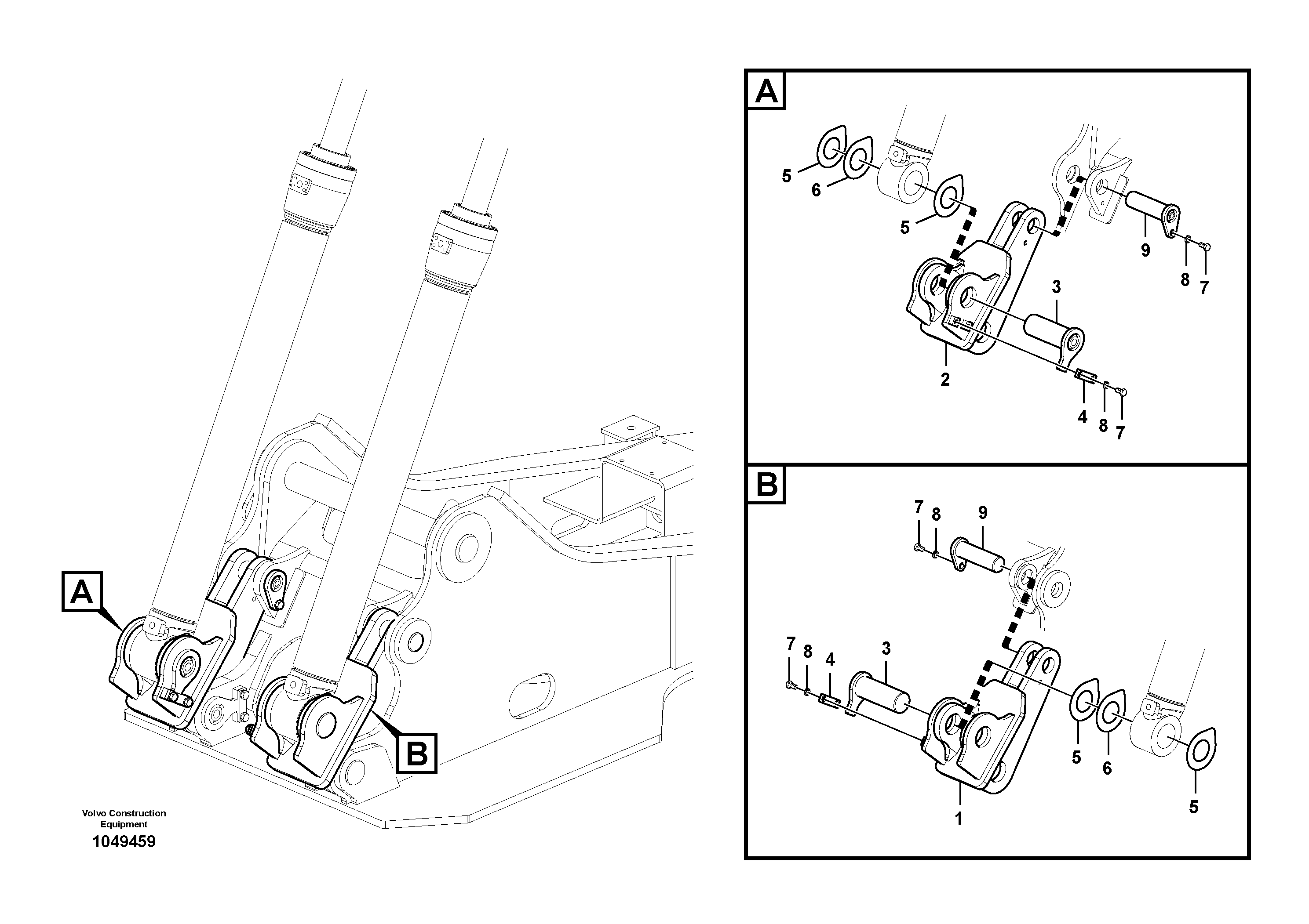 Swg Lk Cylinder VOE14551864 VOLVO