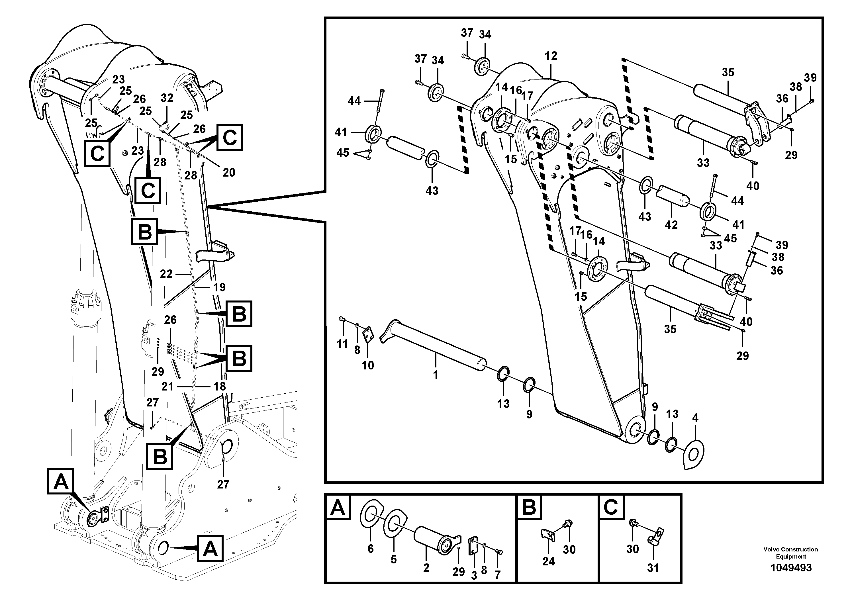 Microswitch VOE14586489 VOLVO