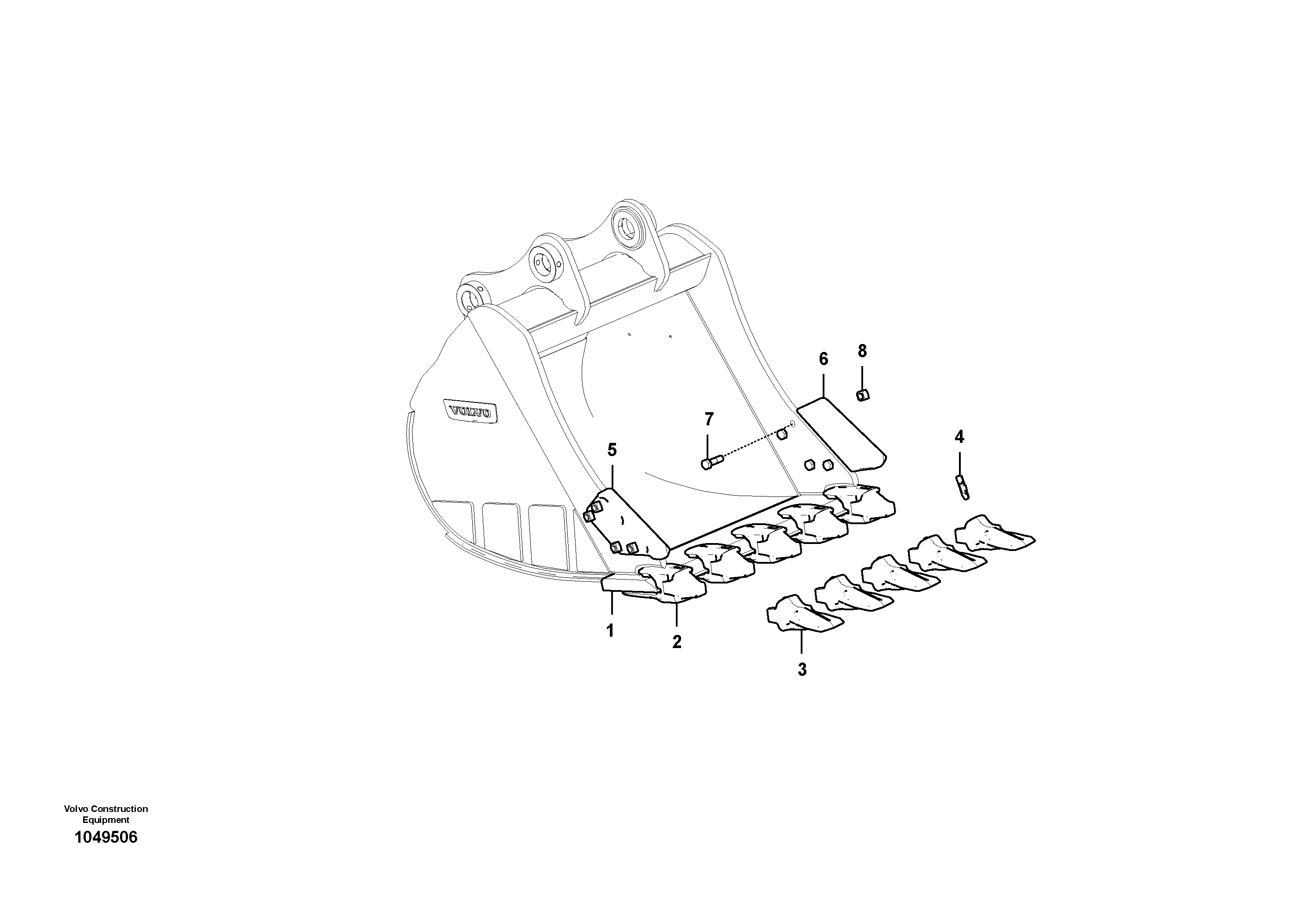 Rec.housing VOE14645965 VOLVO