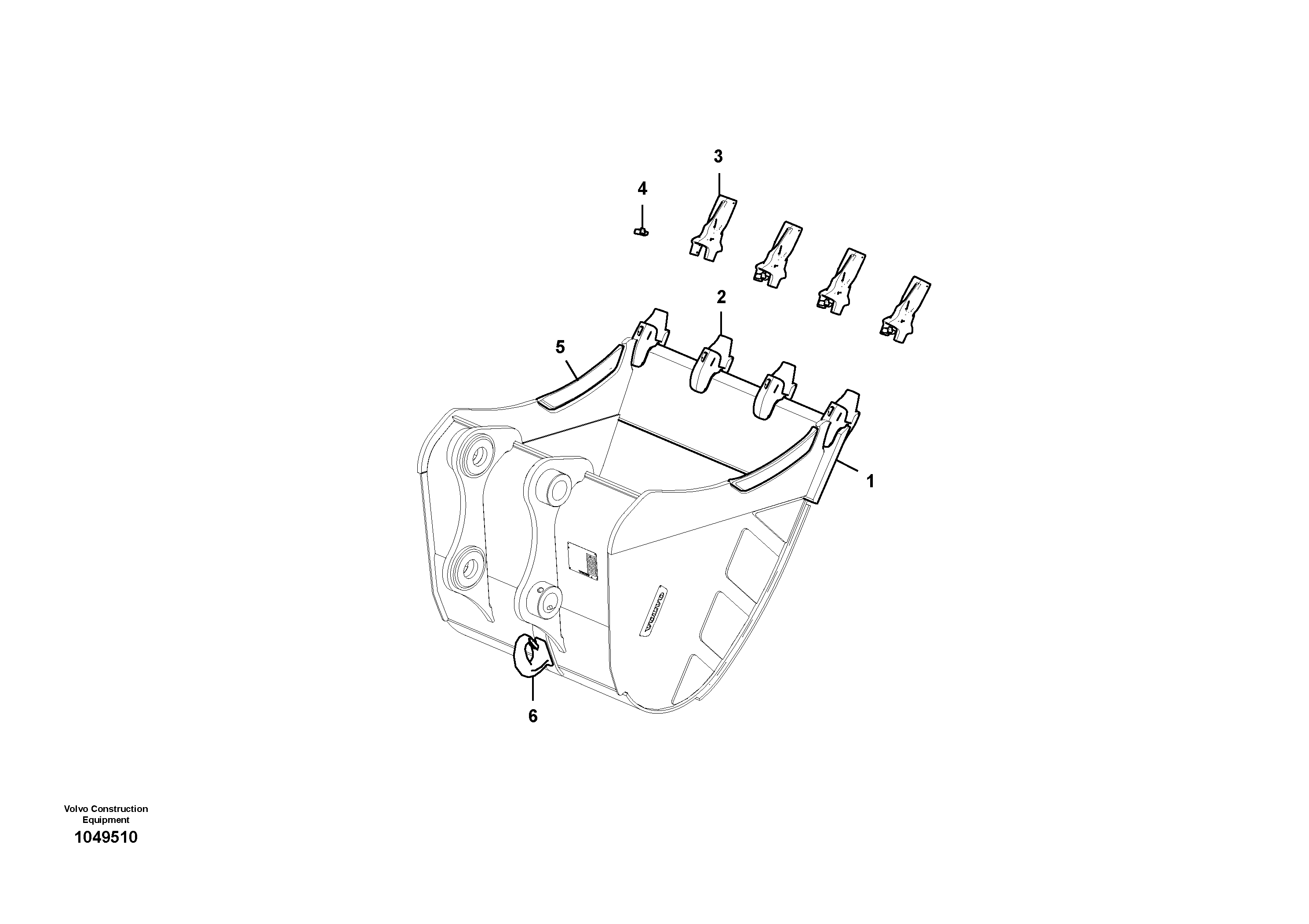 Cutting edge VOE14646685 VOLVO