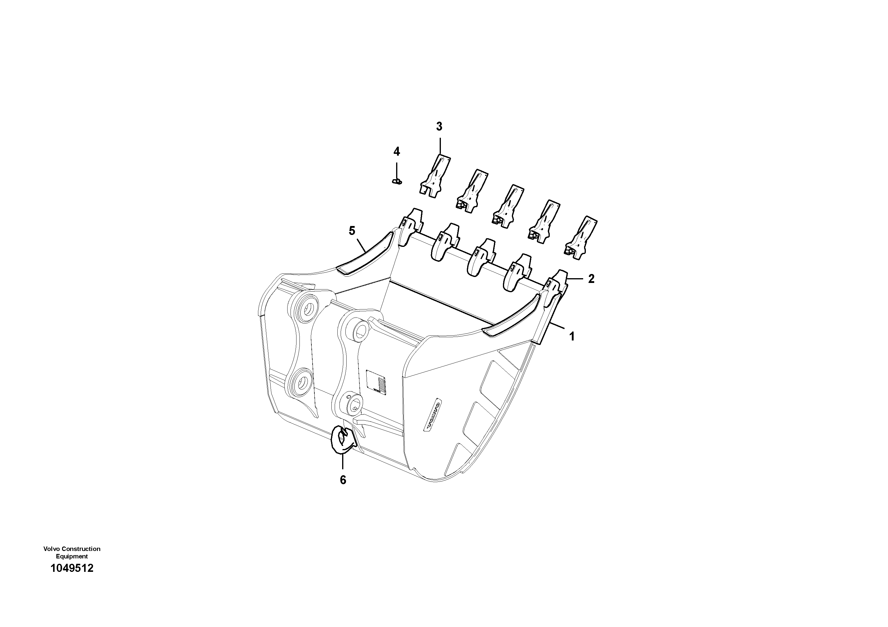 Cutting edge VOE14649496 VOLVO