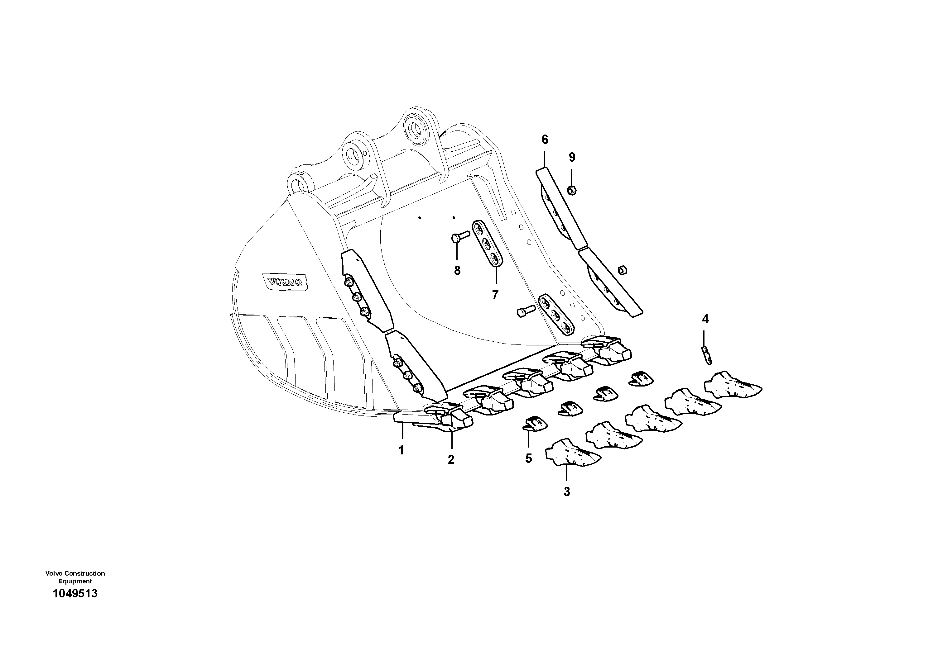 Rec.housing VOE14650977 VOLVO