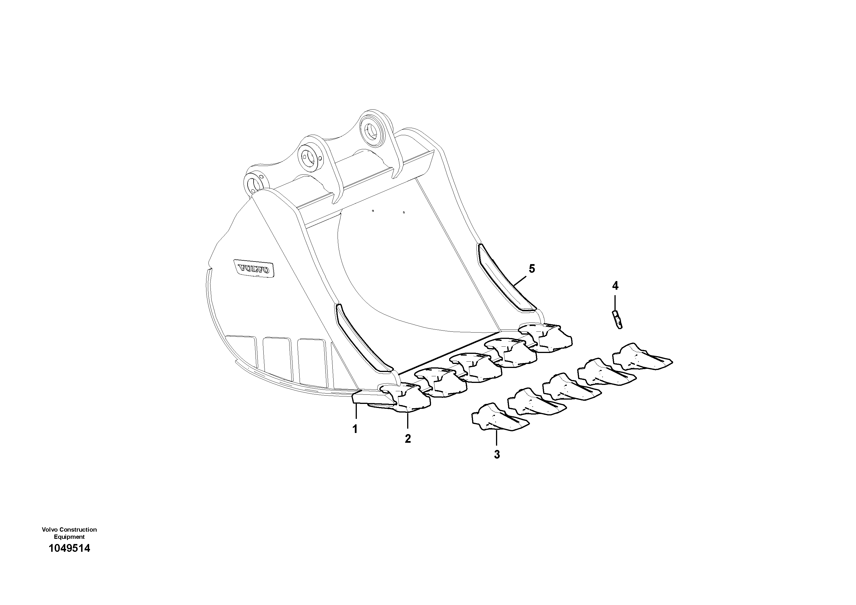 Cutting edge VOE14647465 VOLVO