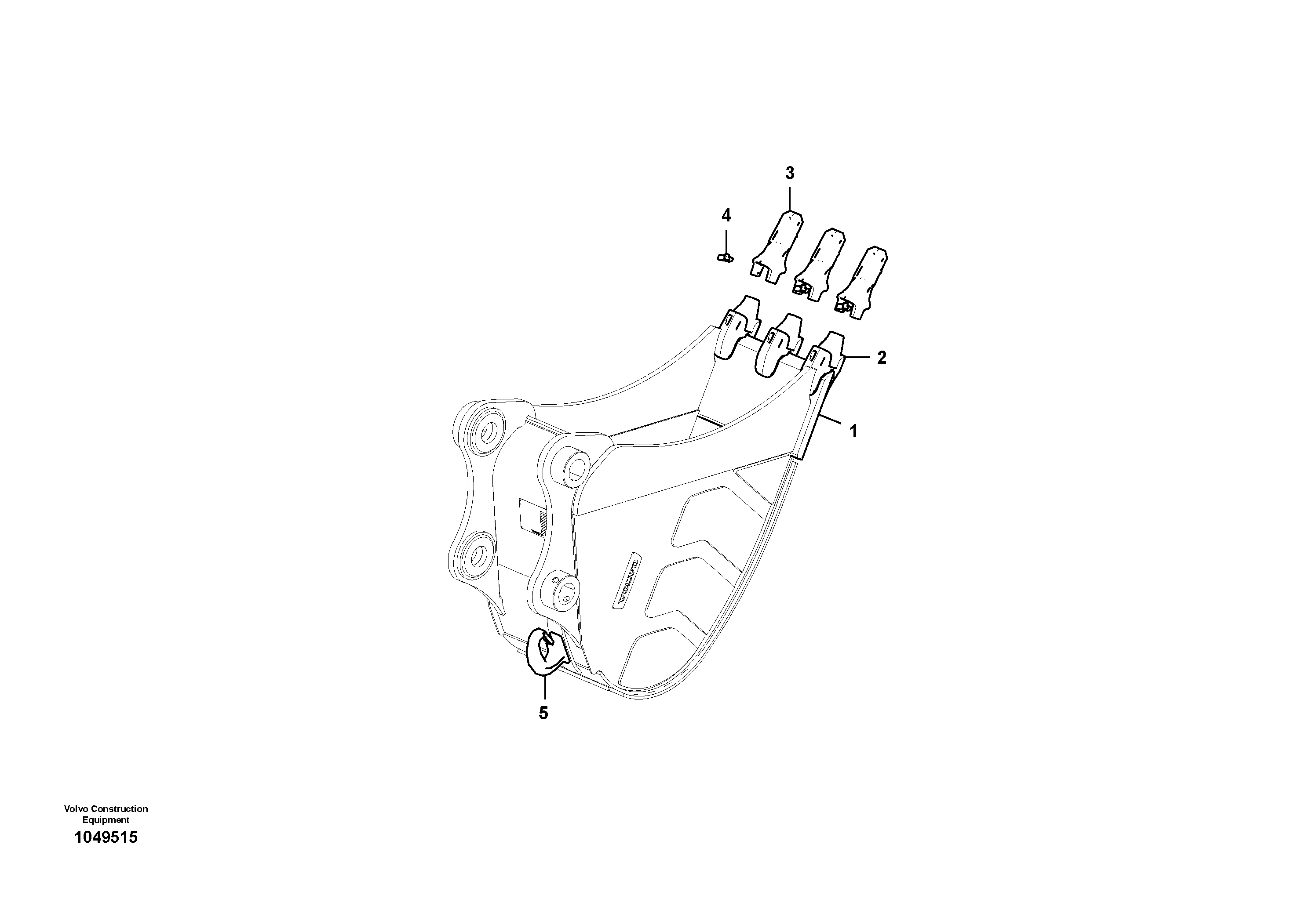 Cutting edge VOE14647789 VOLVO