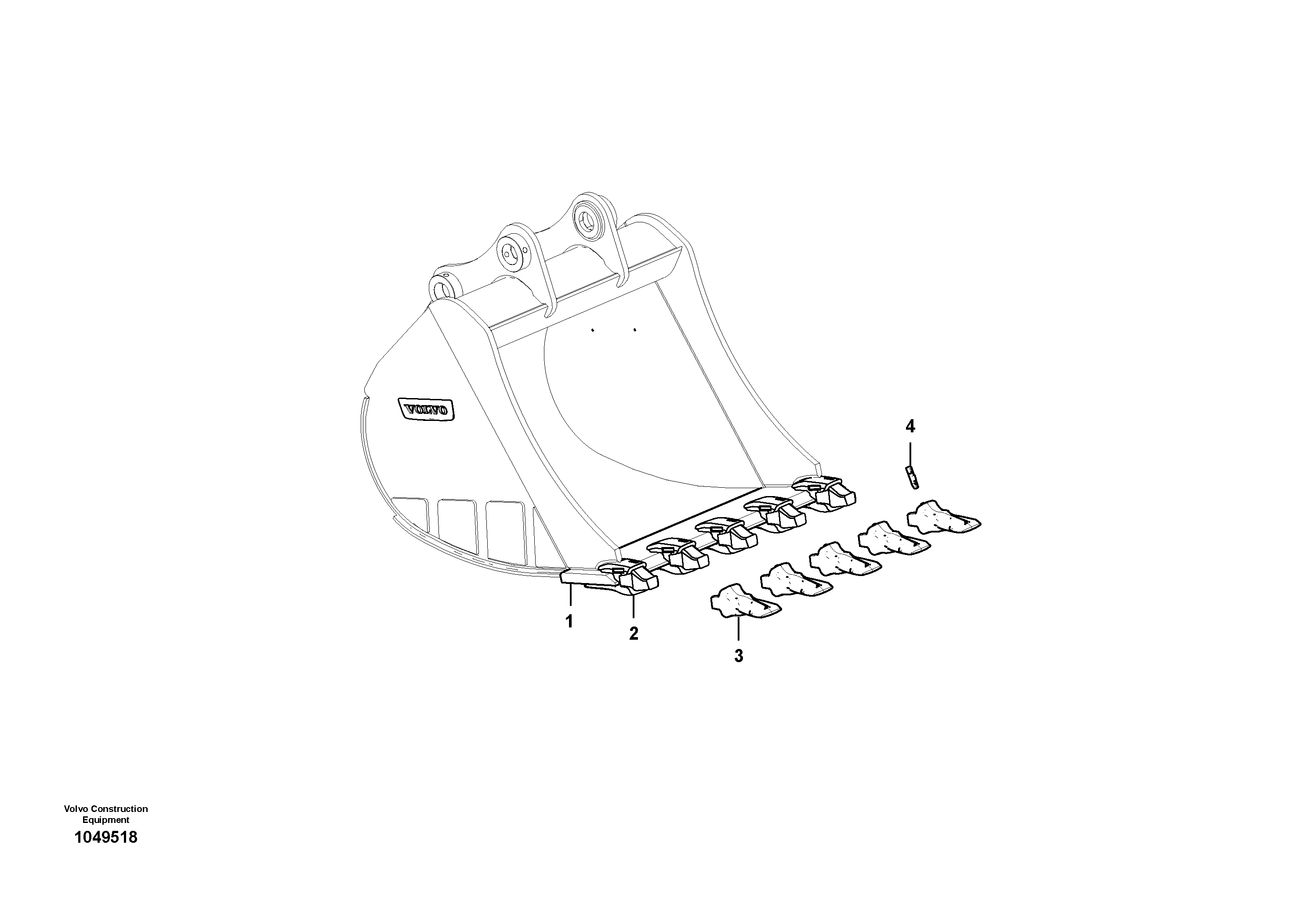 Rec.housing VOE14641802 VOLVO