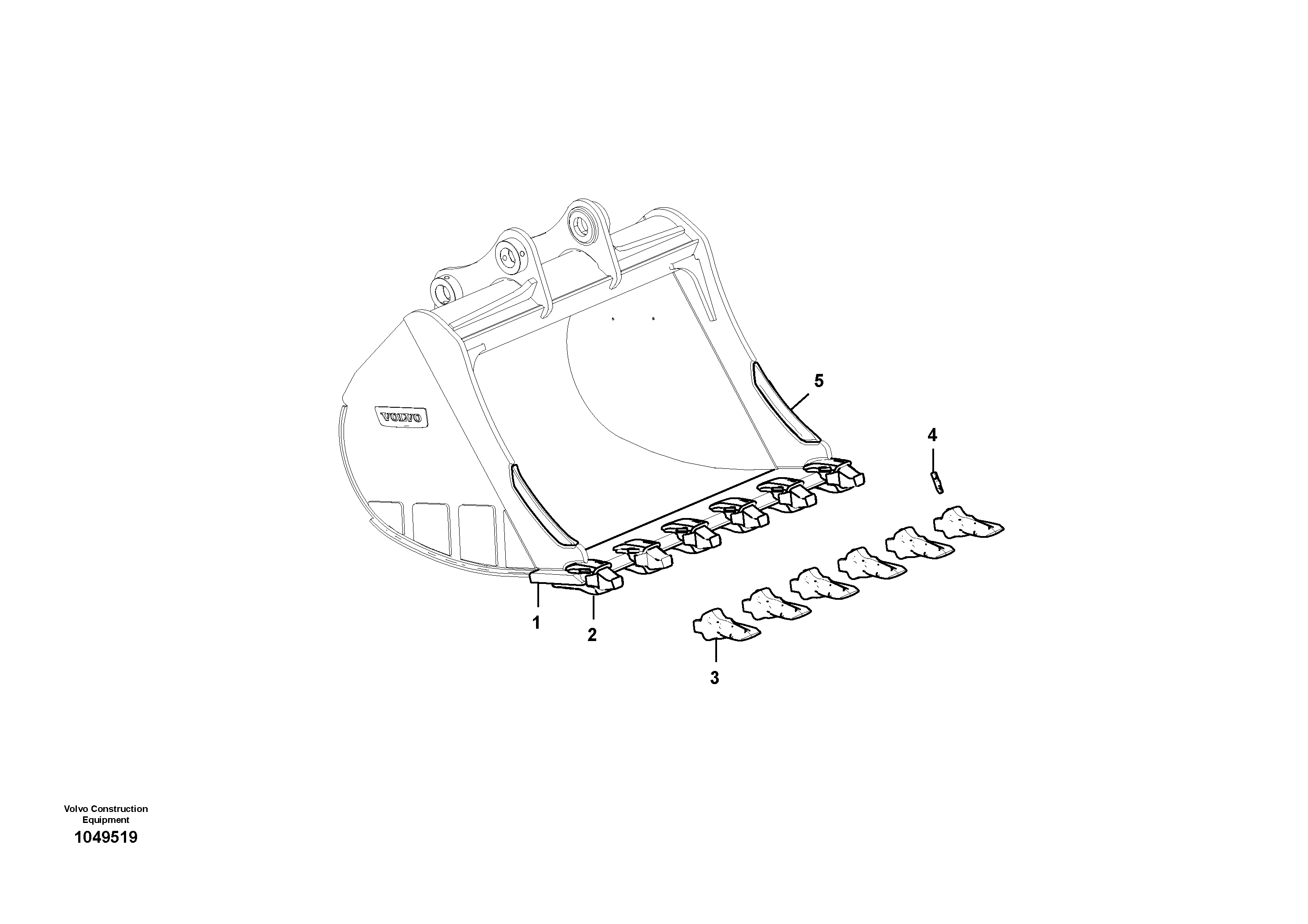 Cutting edge VOE14649584 VOLVO