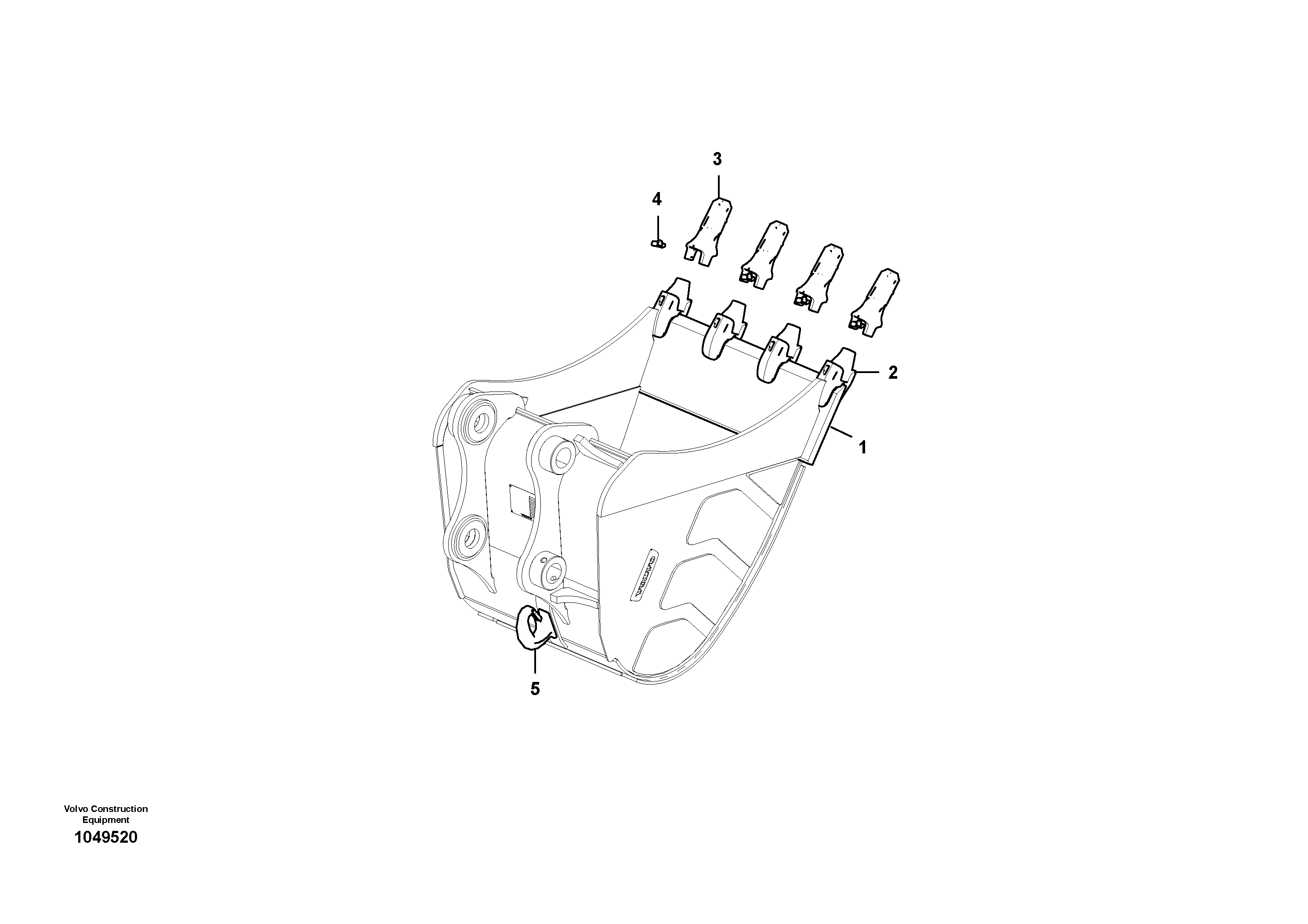 Cutting edge VOE14646677 VOLVO