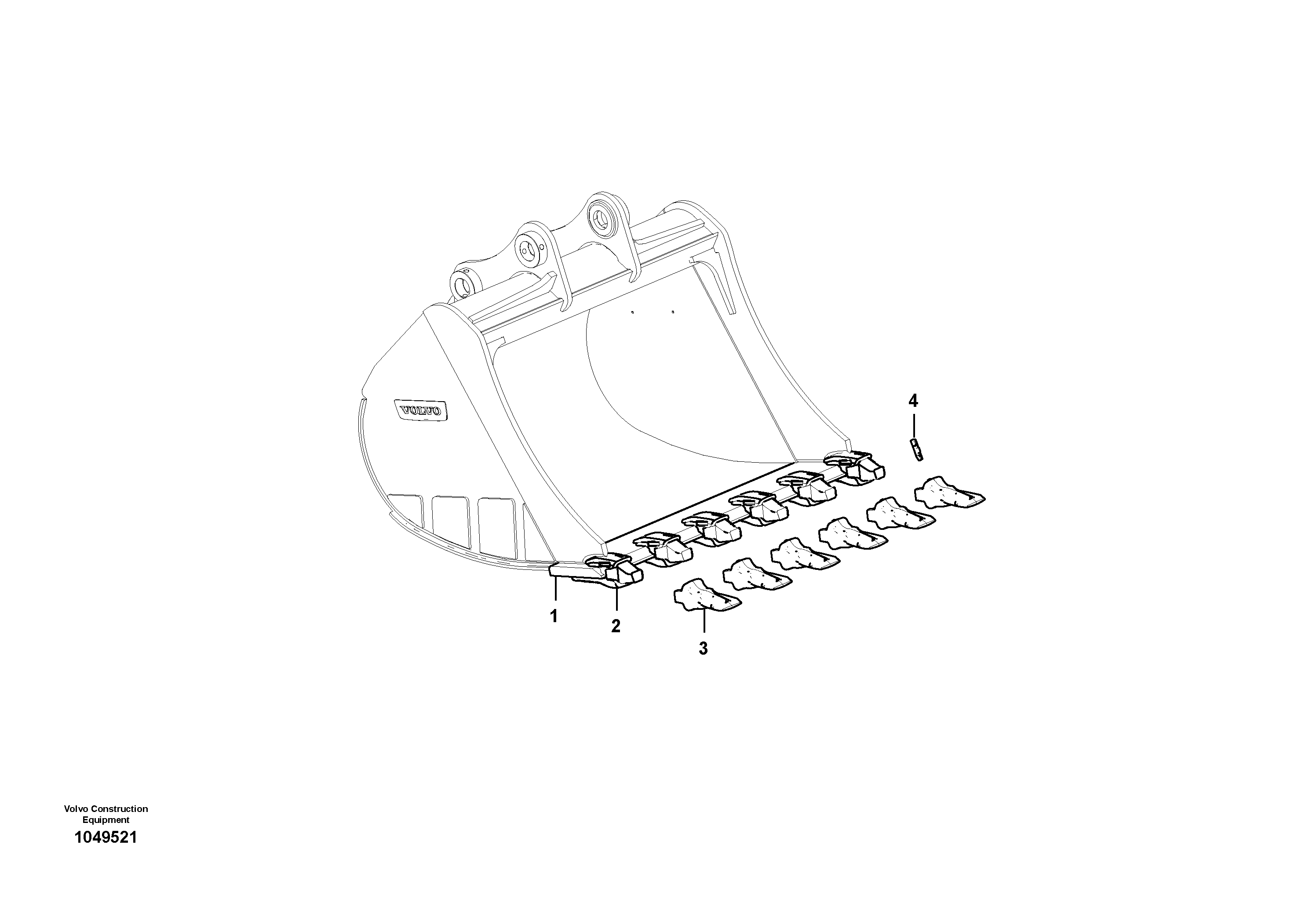 Cutting edge RM/VOE14647895 VOLVO