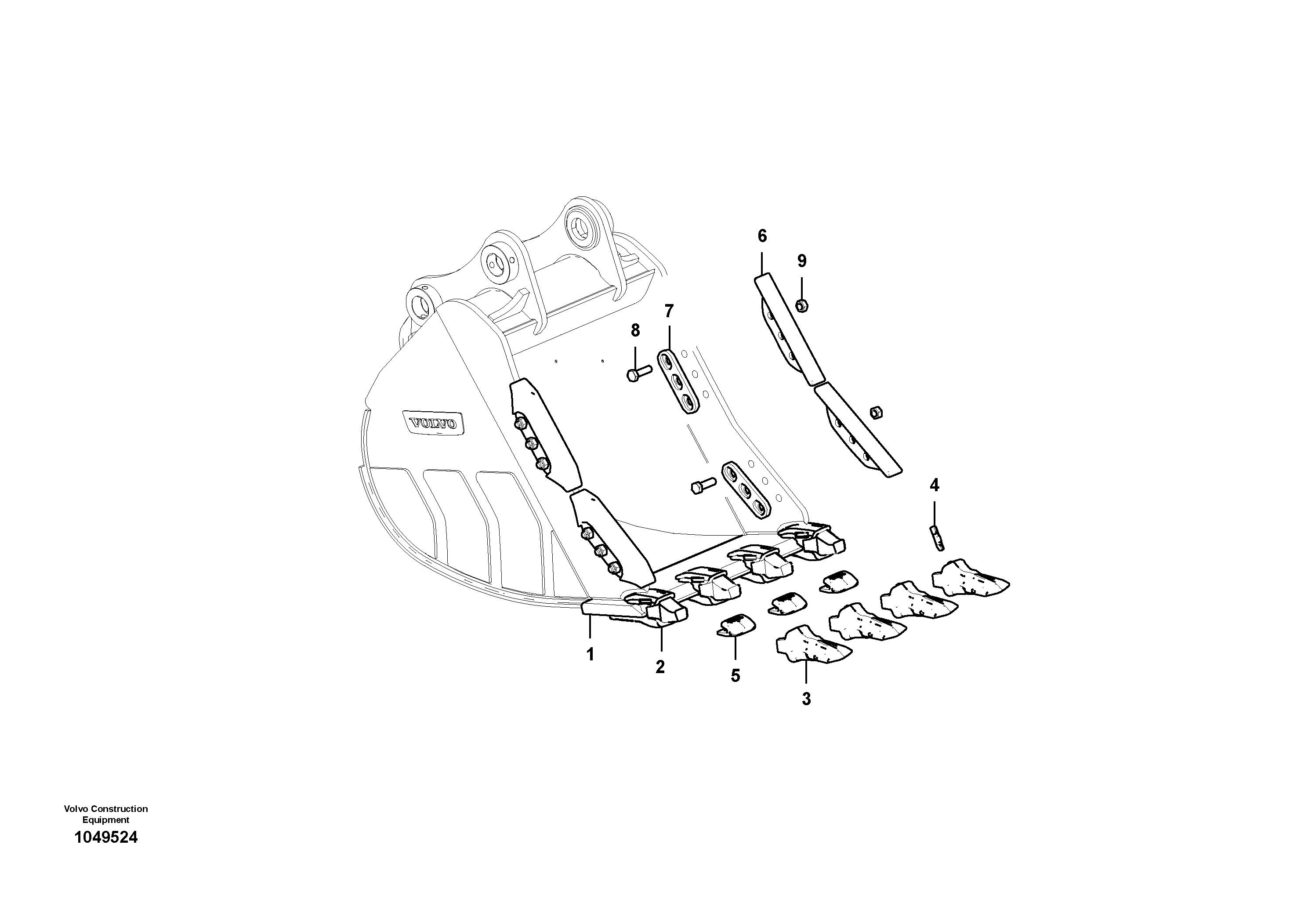 Tensioner unit VOE14638569 VOLVO