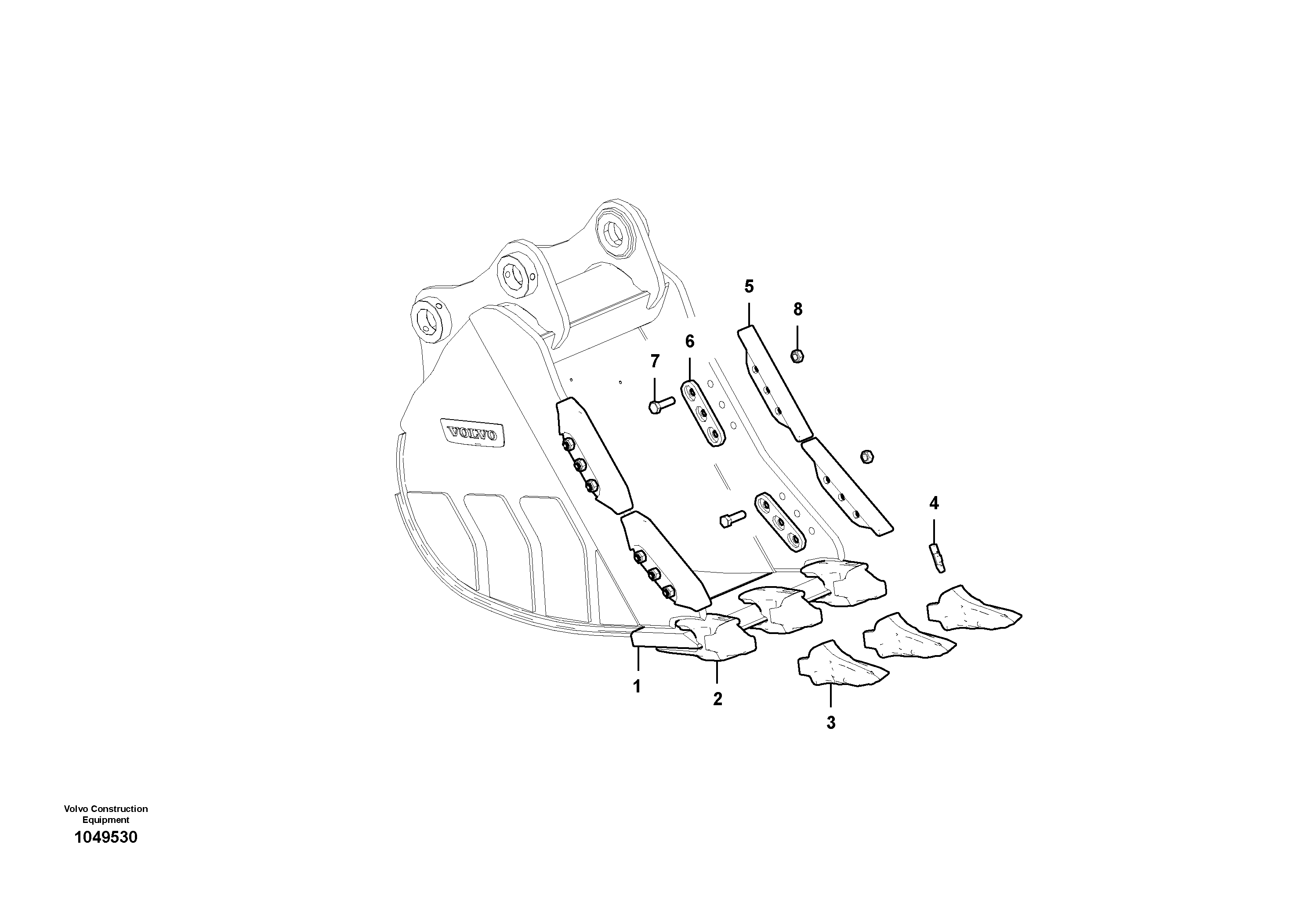 Cutting edge VOE14646337 VOLVO