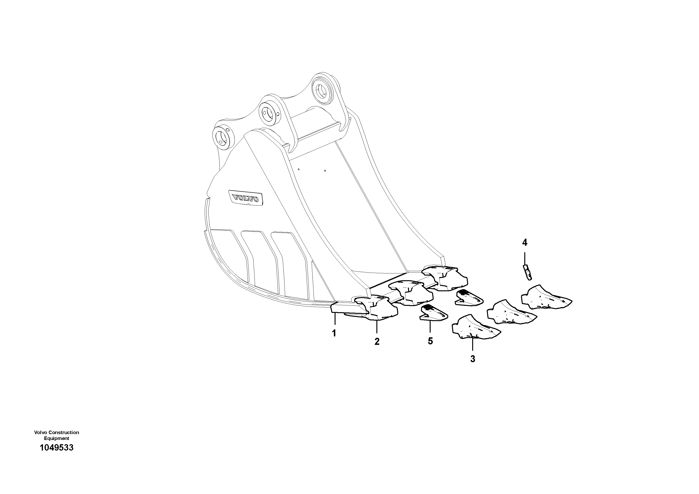 Cutting edge VOE14649731 VOLVO