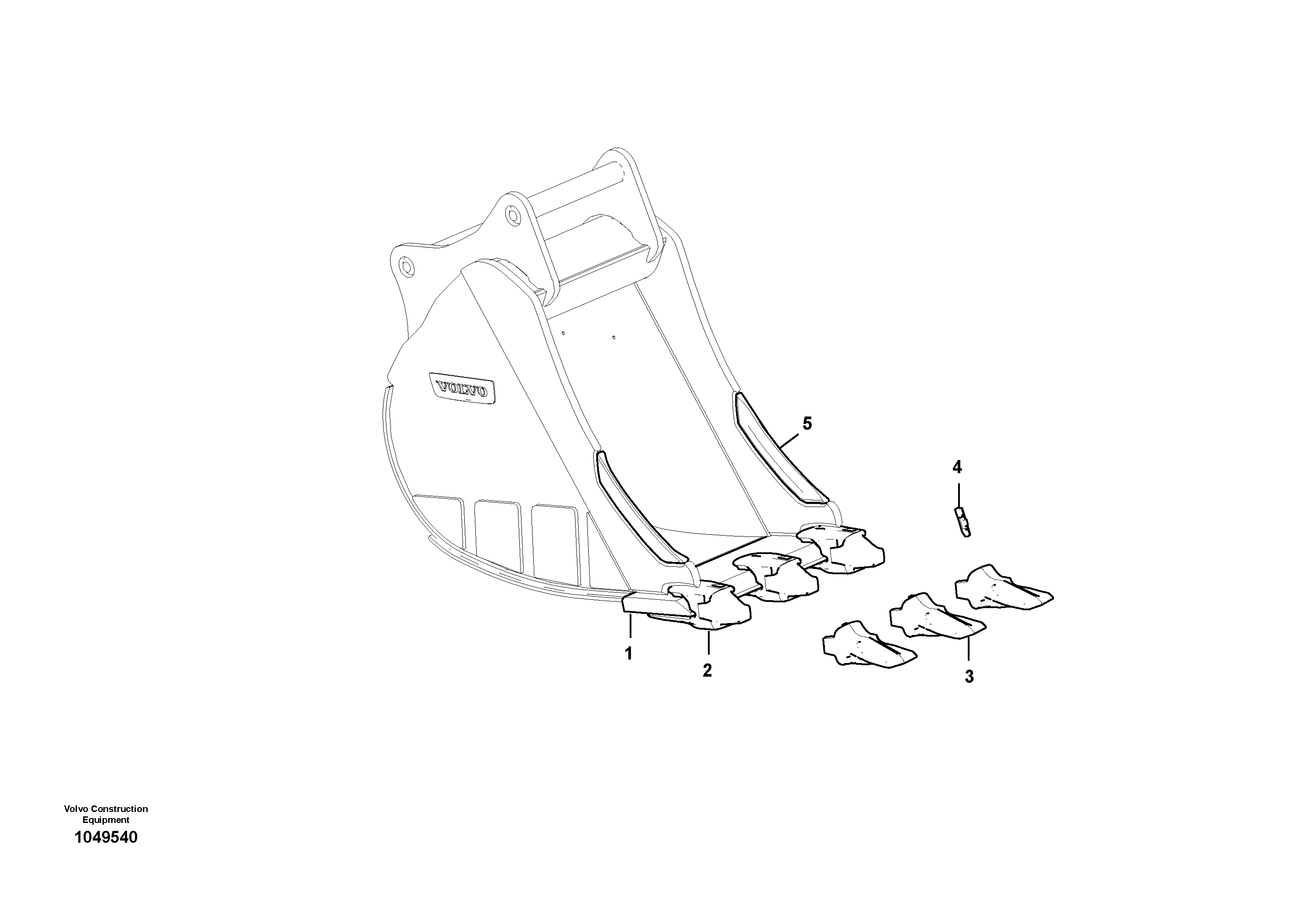 Cutting edge VOE14647322 VOLVO