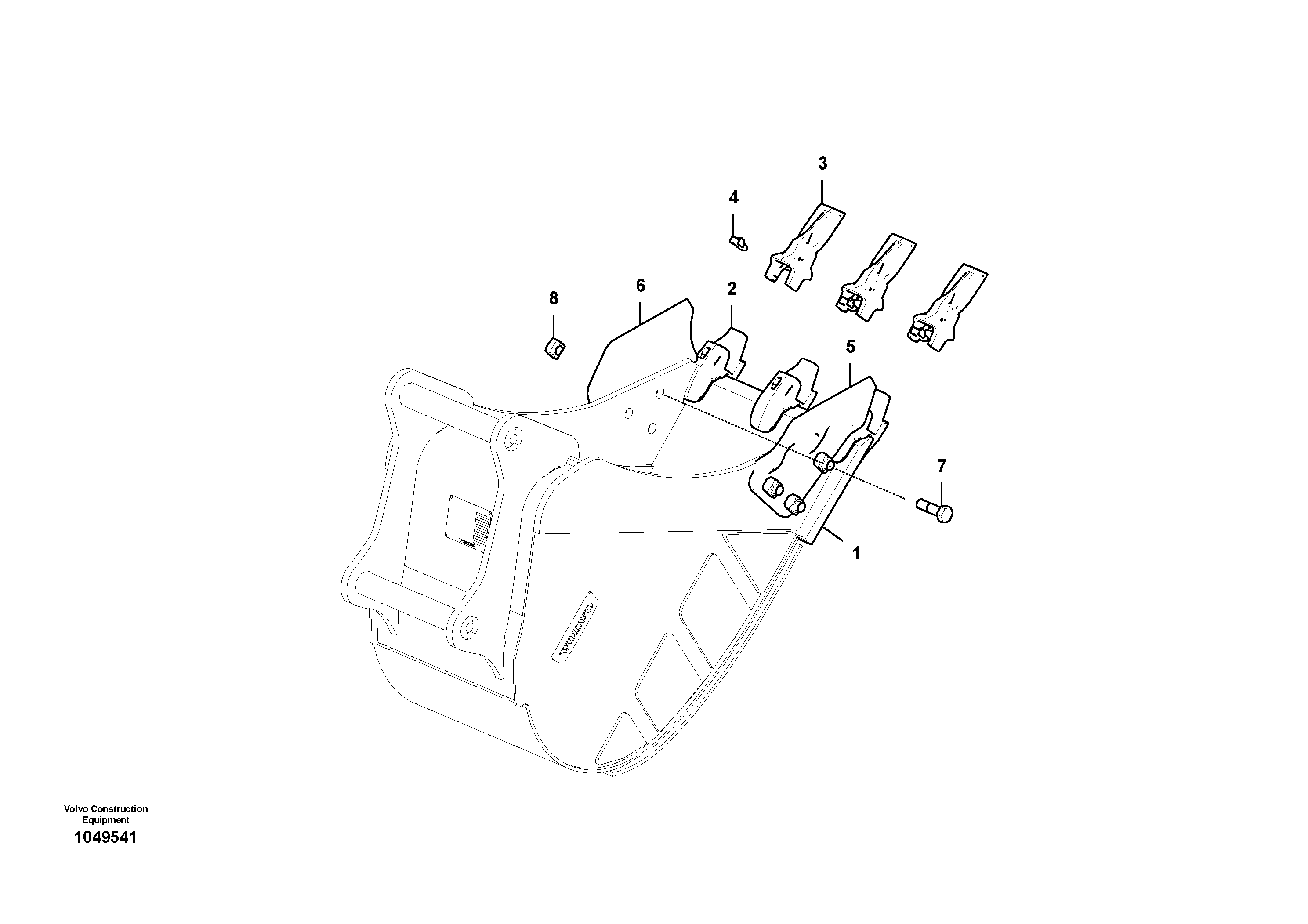 Cutting edge VOE14646646 VOLVO