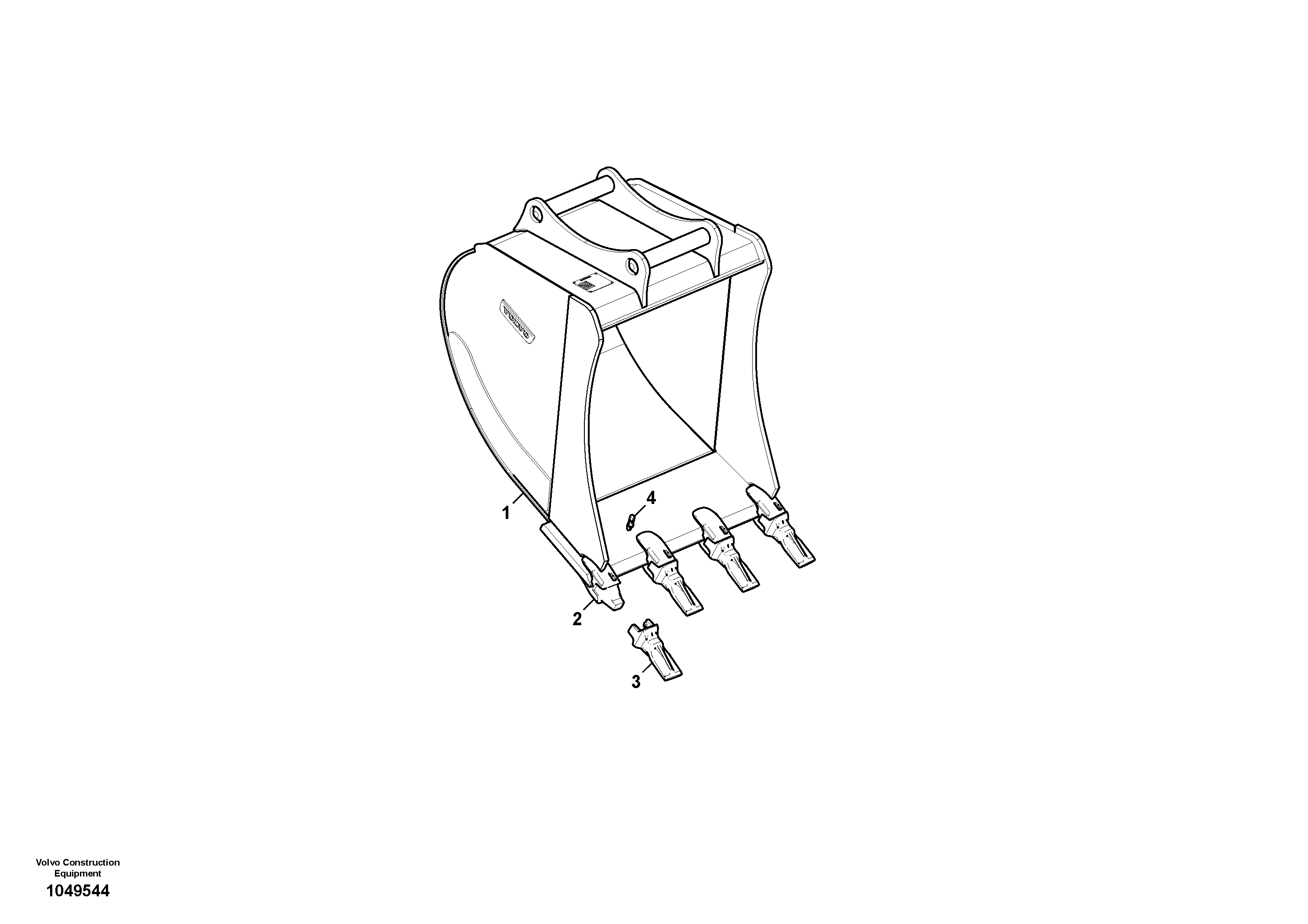 Cutting edge VOE14536252 VOLVO