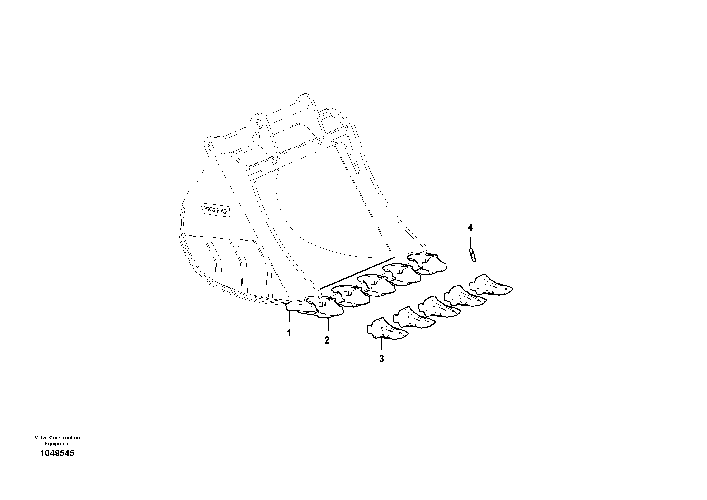 Cutting edge VOE14647856 VOLVO