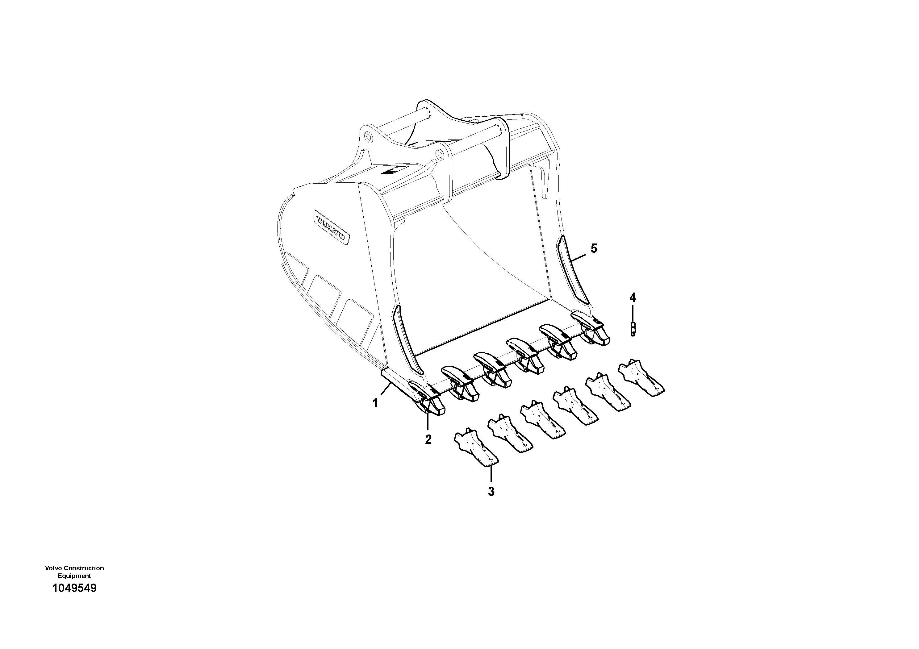 Cutting edge VOE14646229 VOLVO