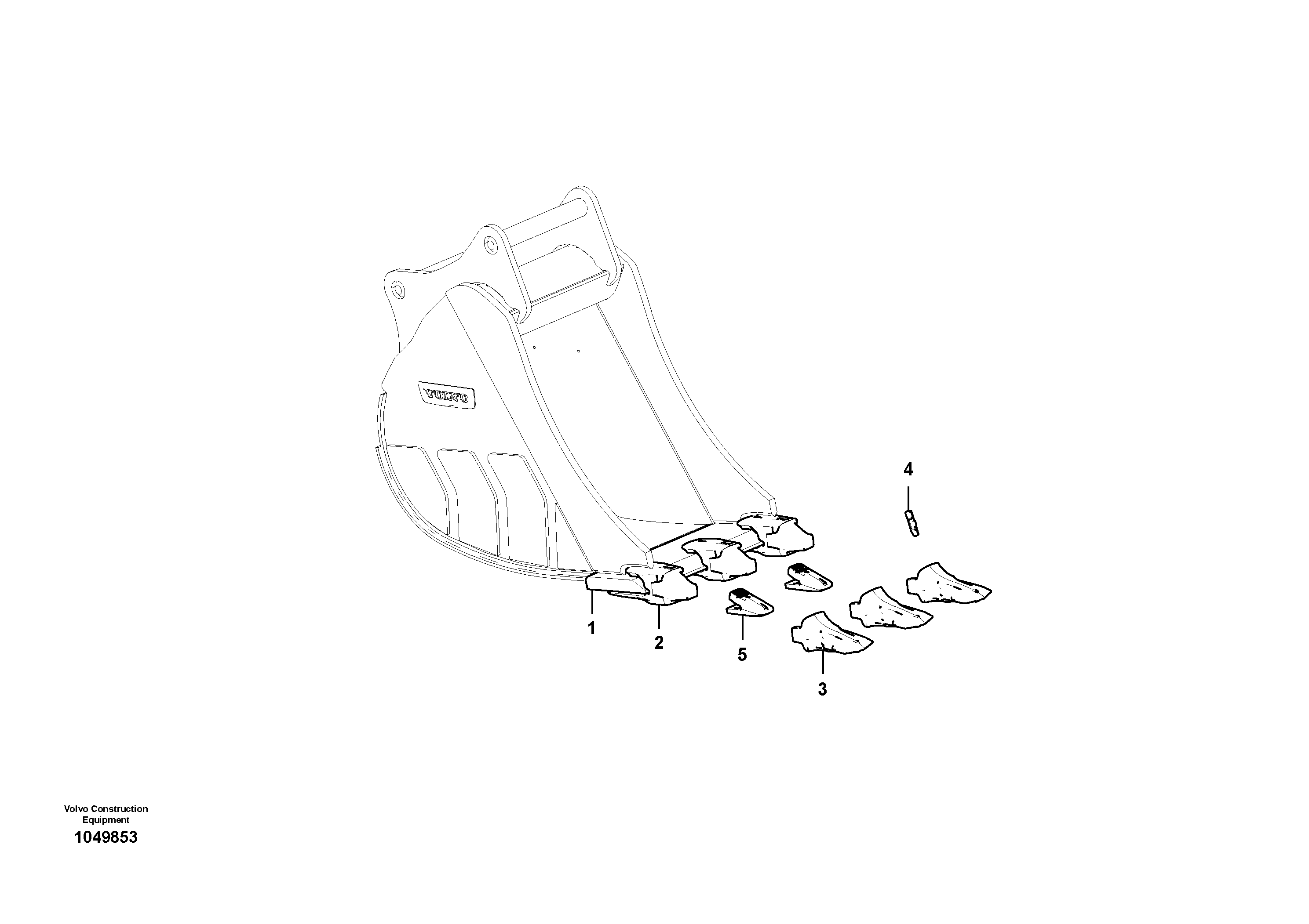 Cutting edge VOE14649727 VOLVO