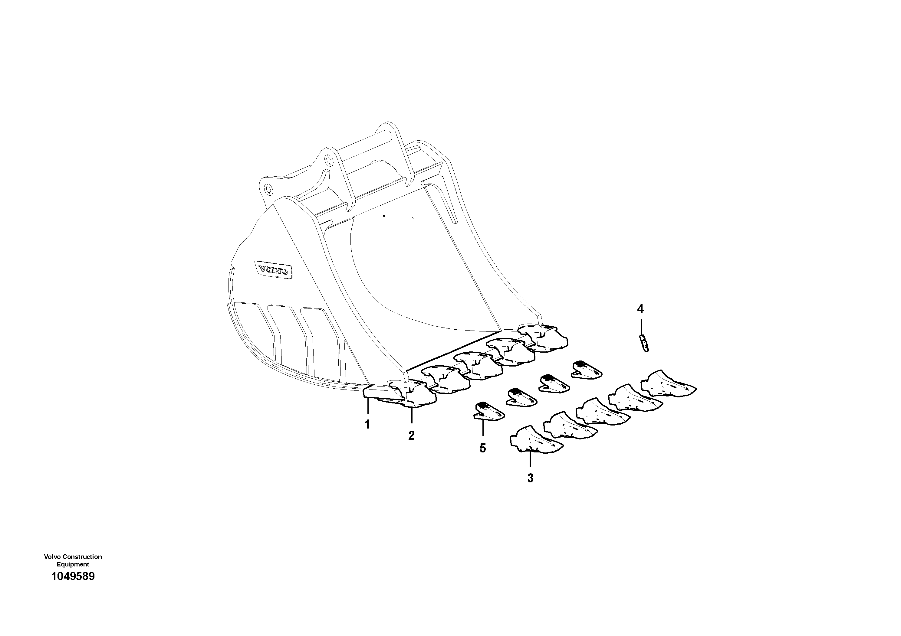 Cutting edge VOE14647855 VOLVO
