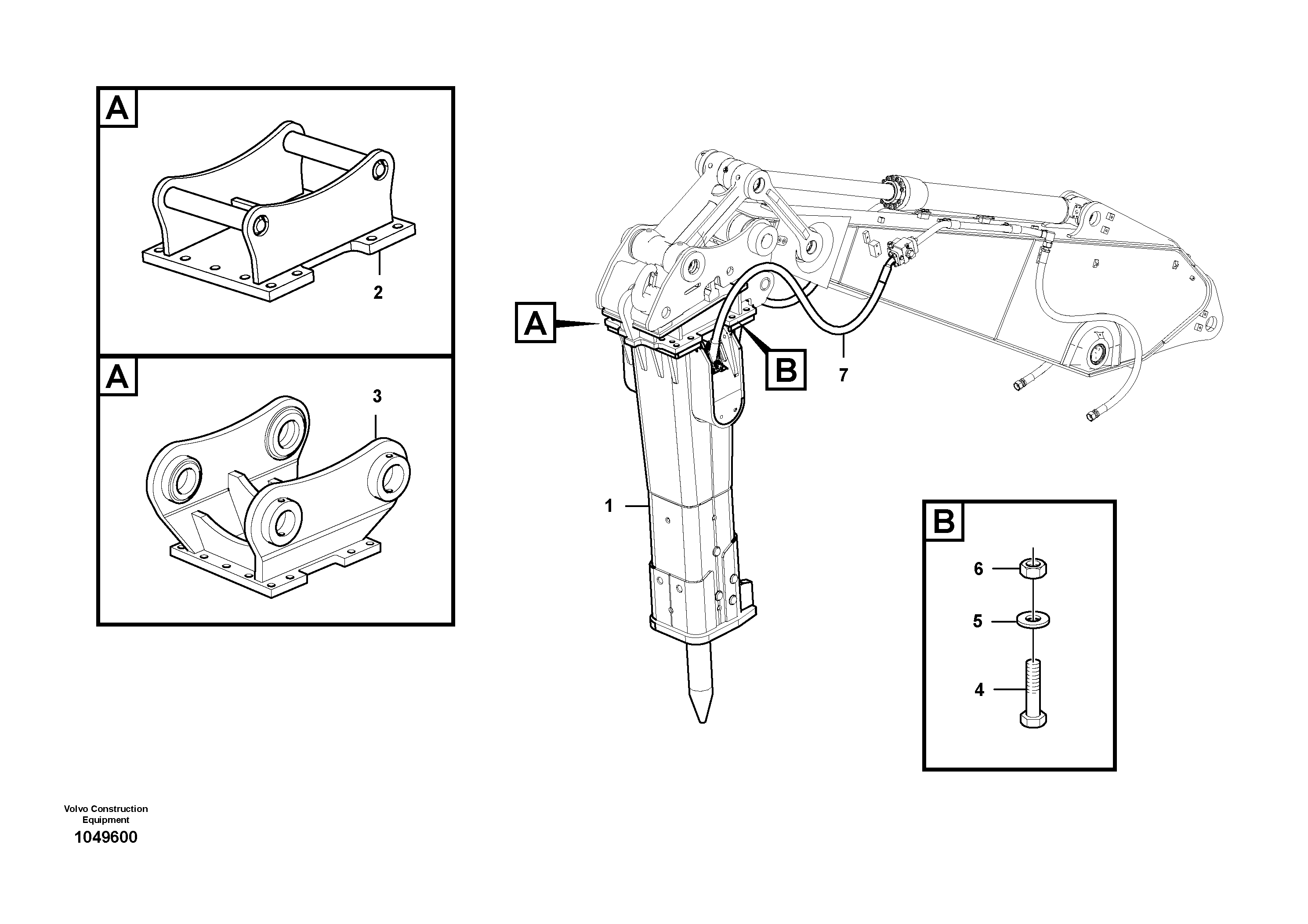 Bracket VOE14553552 VOLVO