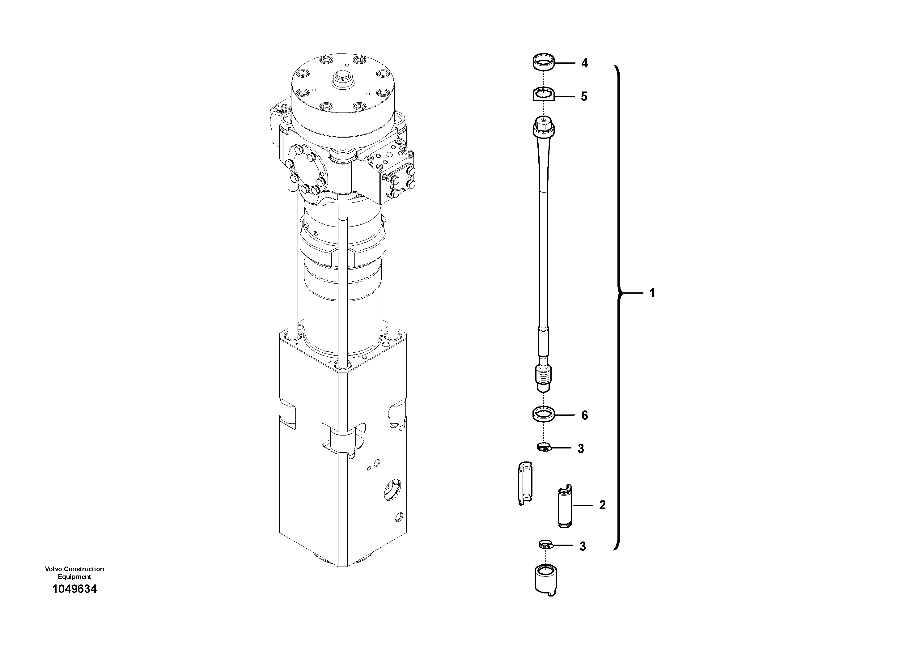 Door Guide VOE17324680 VOLVO