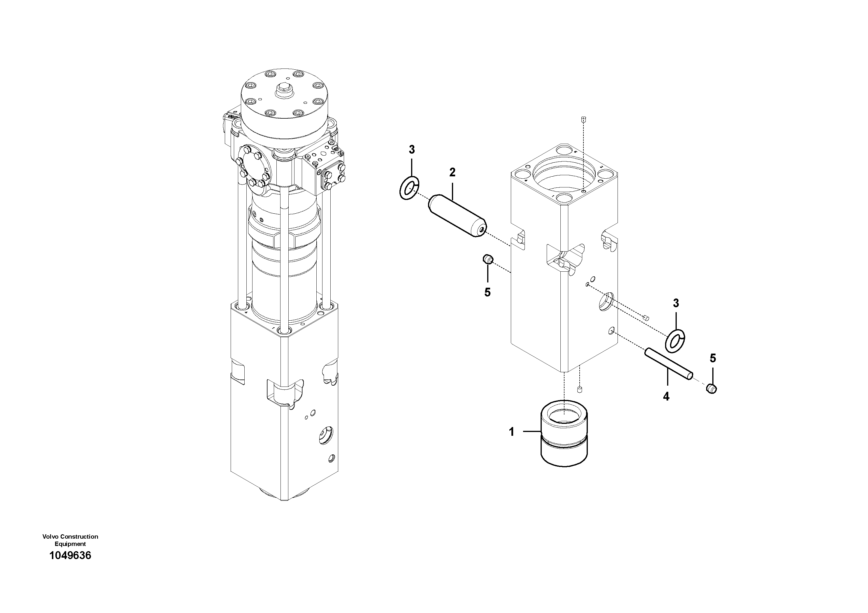 Lock Plate VOE17324686 VOLVO