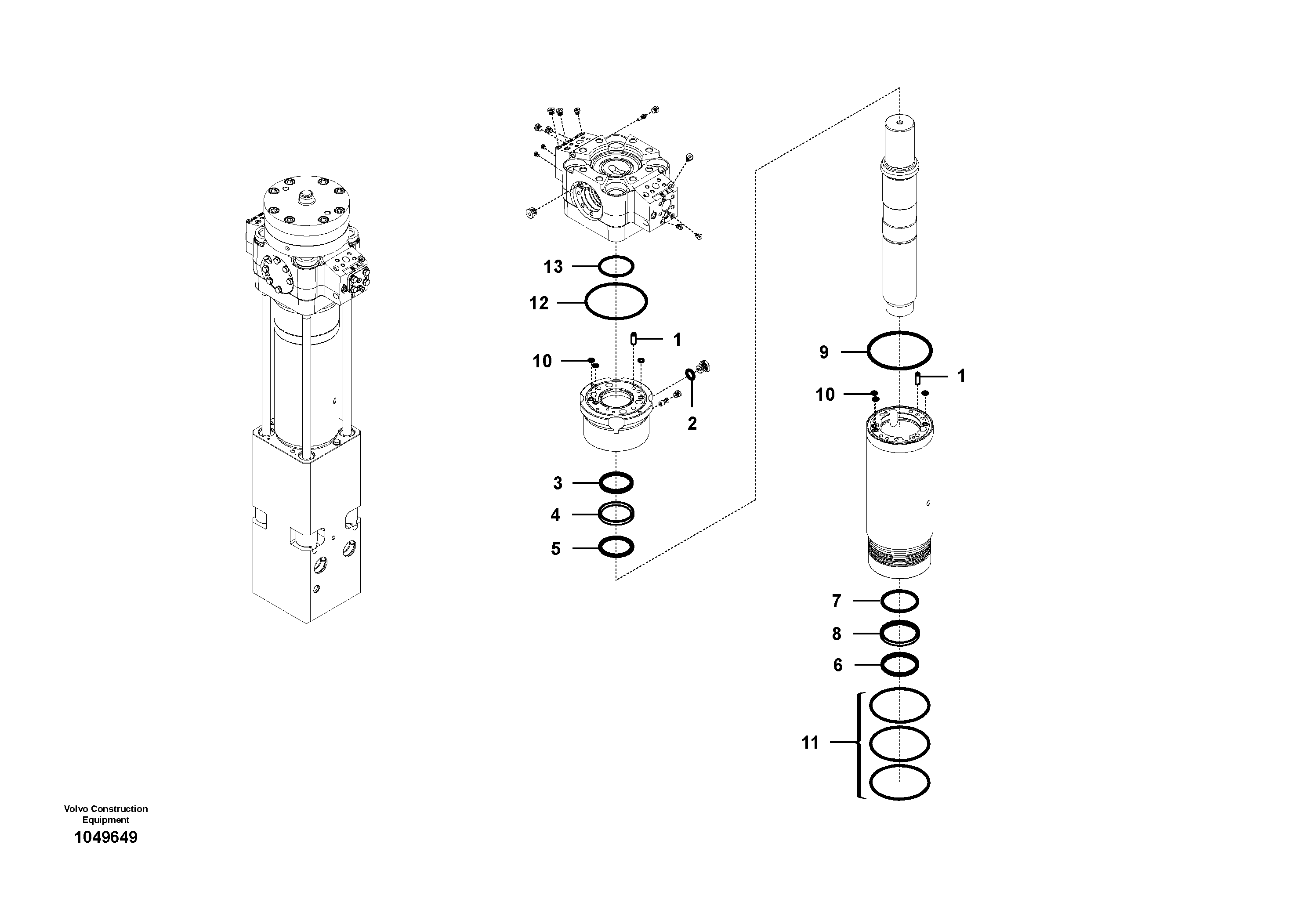 Swg Lk Cylinder VOE14534670 VOLVO
