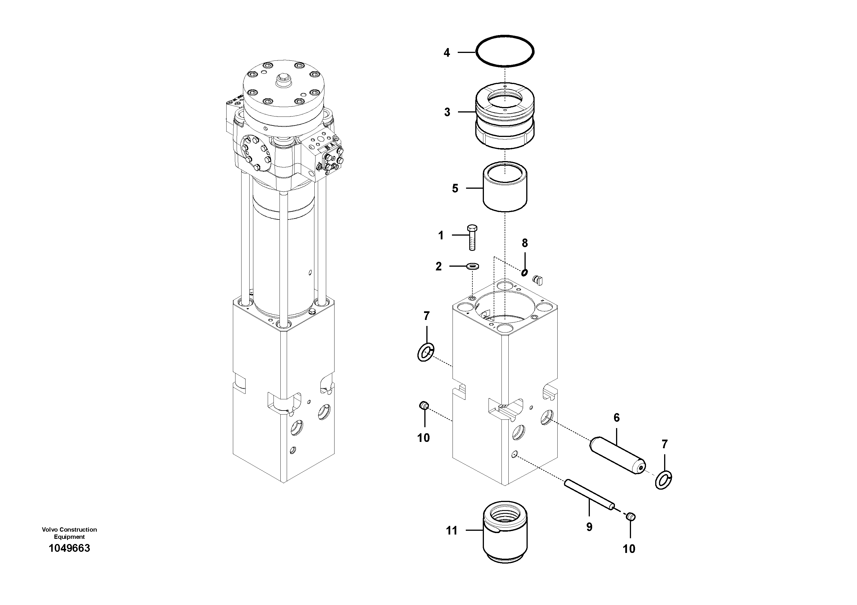 Protecting plate VOE17325447 VOLVO