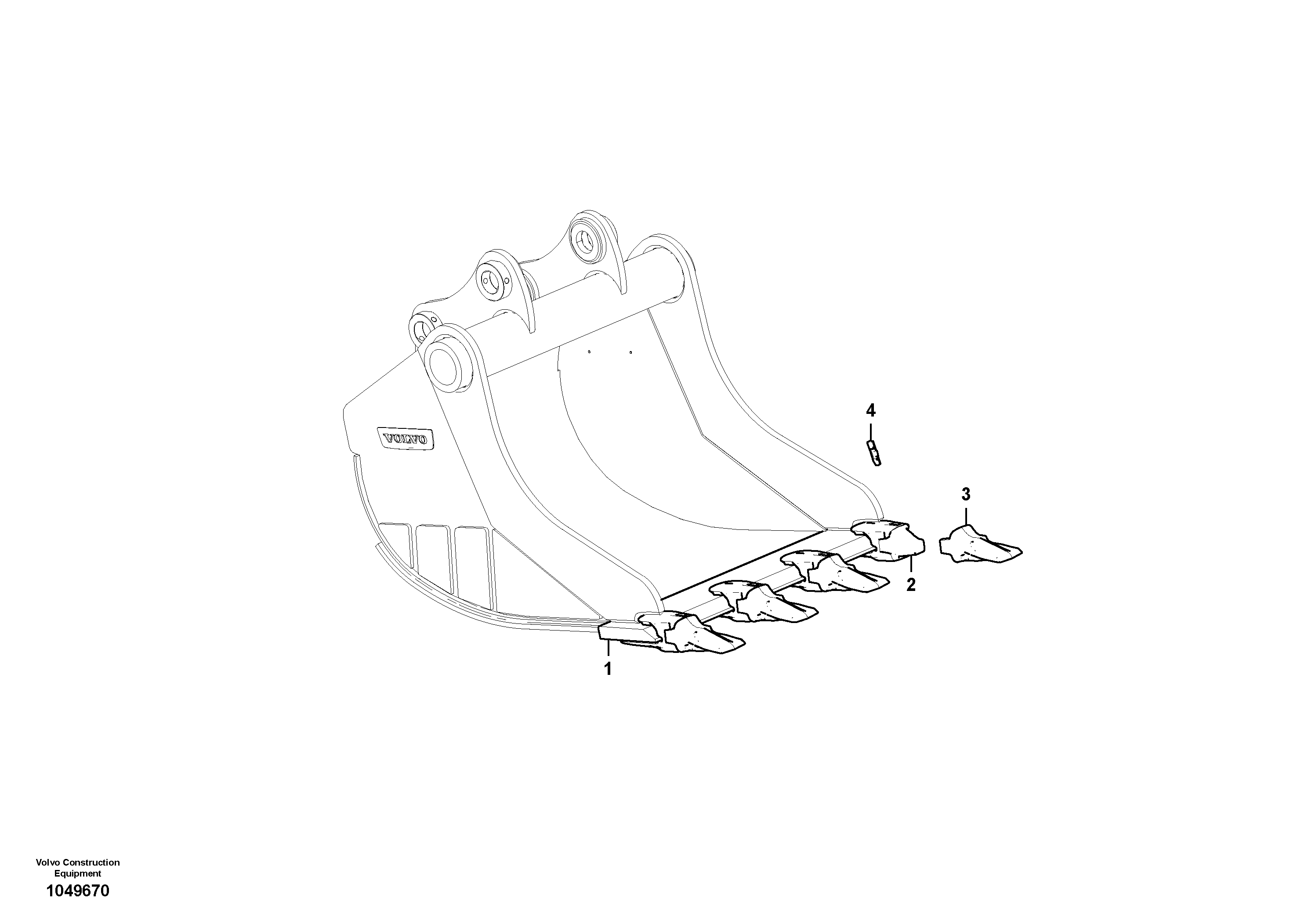 Cutting edge VOE14712470 VOLVO