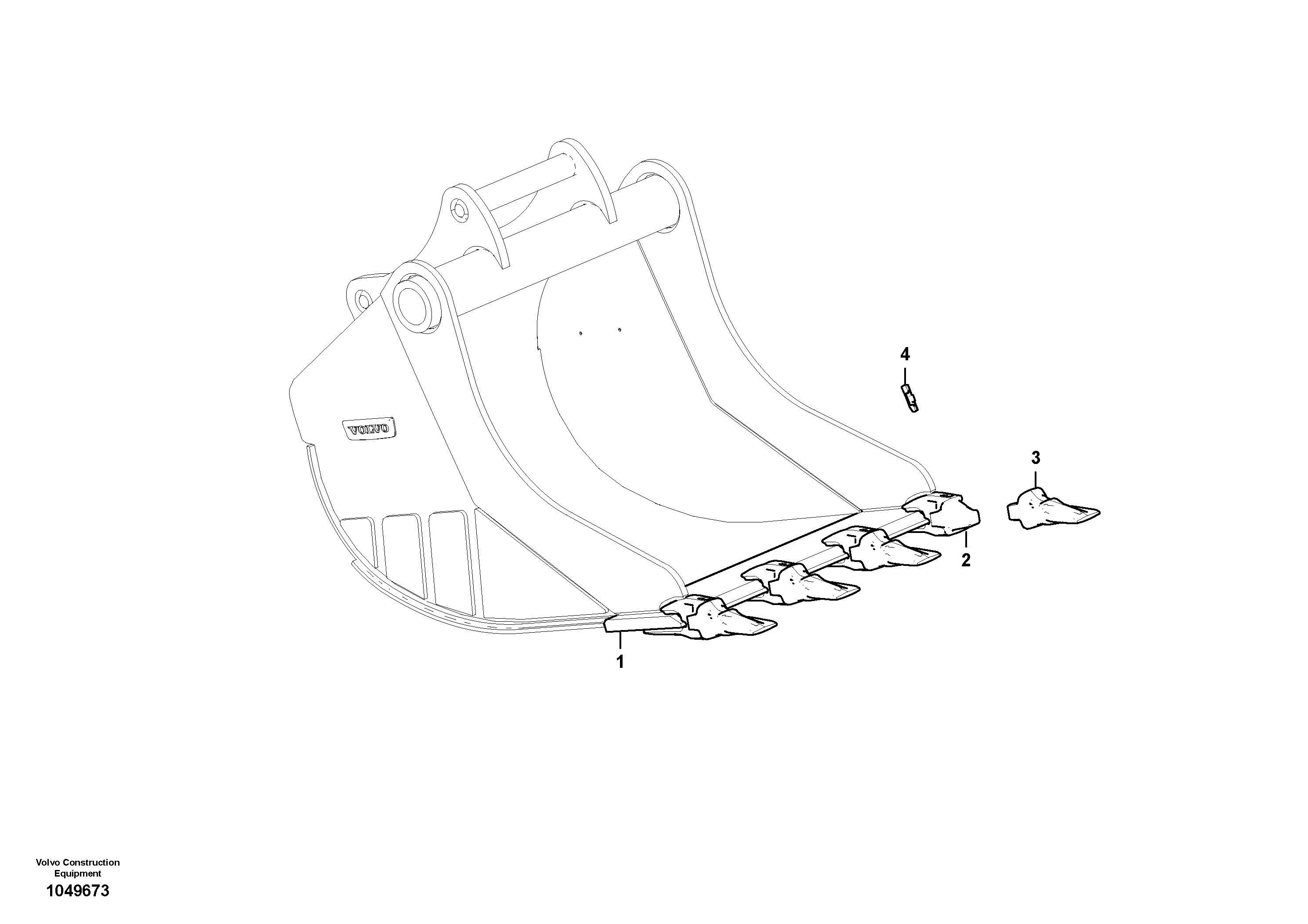 Cutting edge VOE14715490 VOLVO