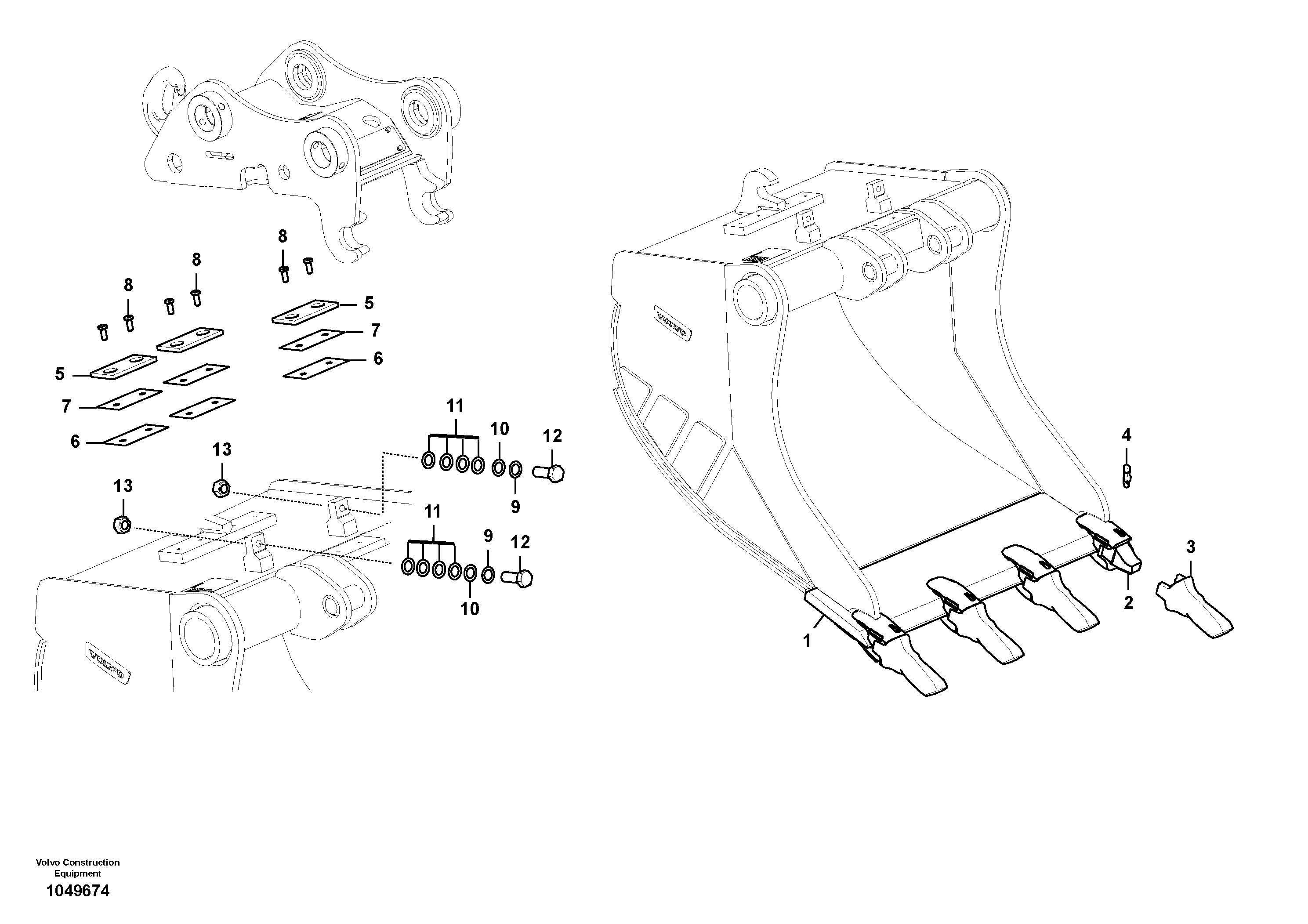 Cutting edge VOE14663572 VOLVO
